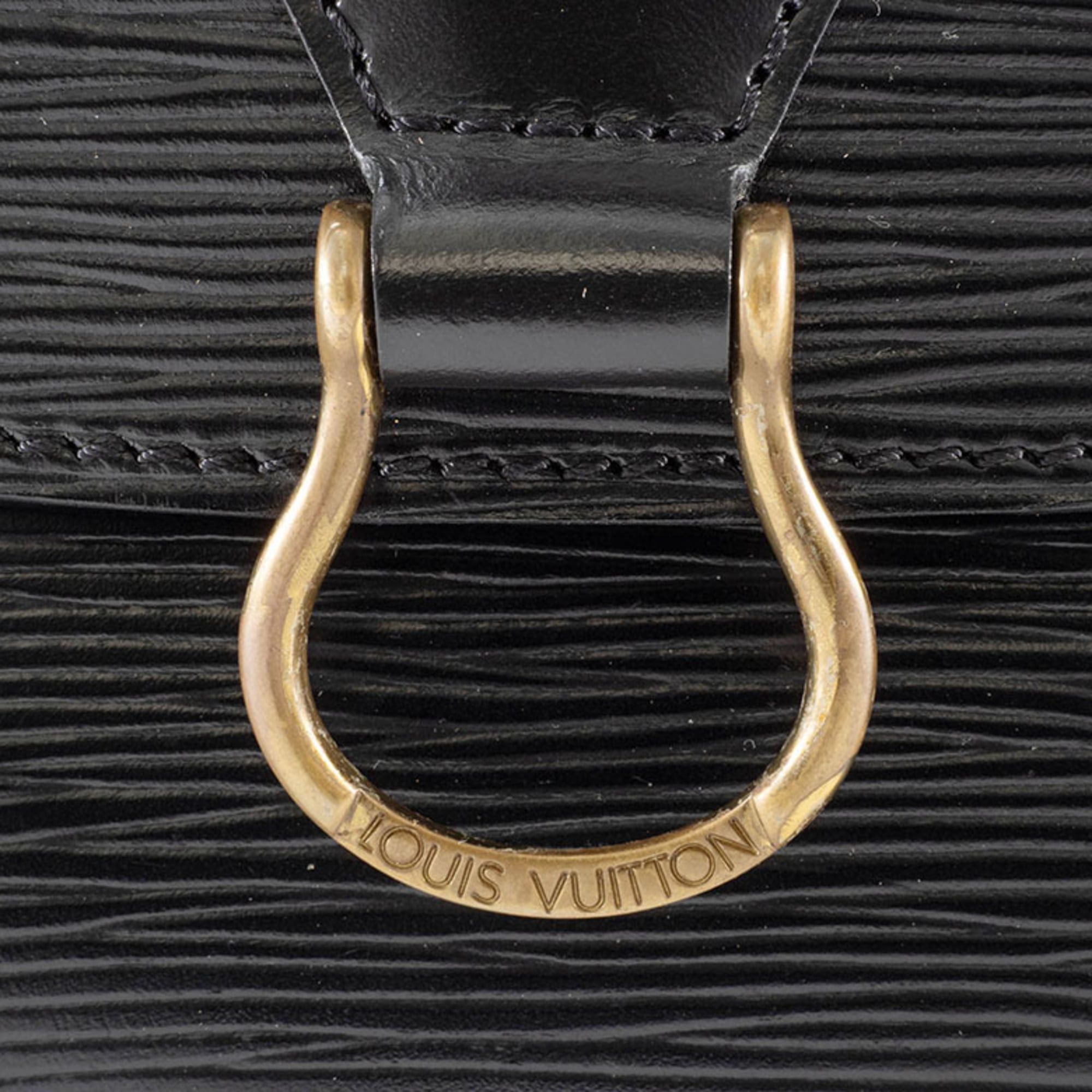 Louis Vuitton Louis Vuitton Saint-Cloud Epi Leather Shoulder Bag M52192 Black Women's (Slightly Sticky) Size ONE SIZE - 7 Thumbnail