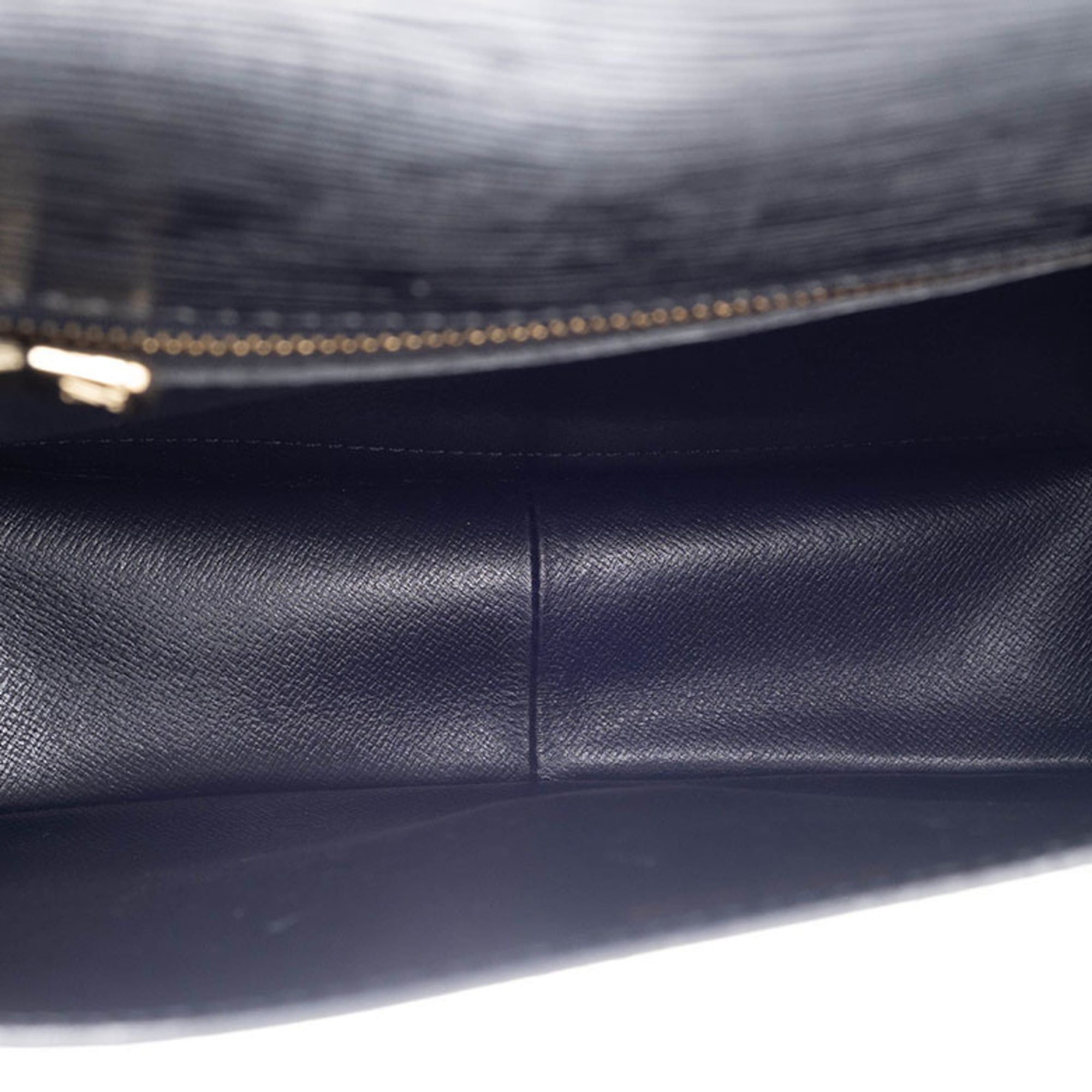 Louis Vuitton Louis Vuitton Saint-Cloud Epi Leather Shoulder Bag M52192 Black Women's (Slightly Sticky) Size ONE SIZE - 10 Thumbnail