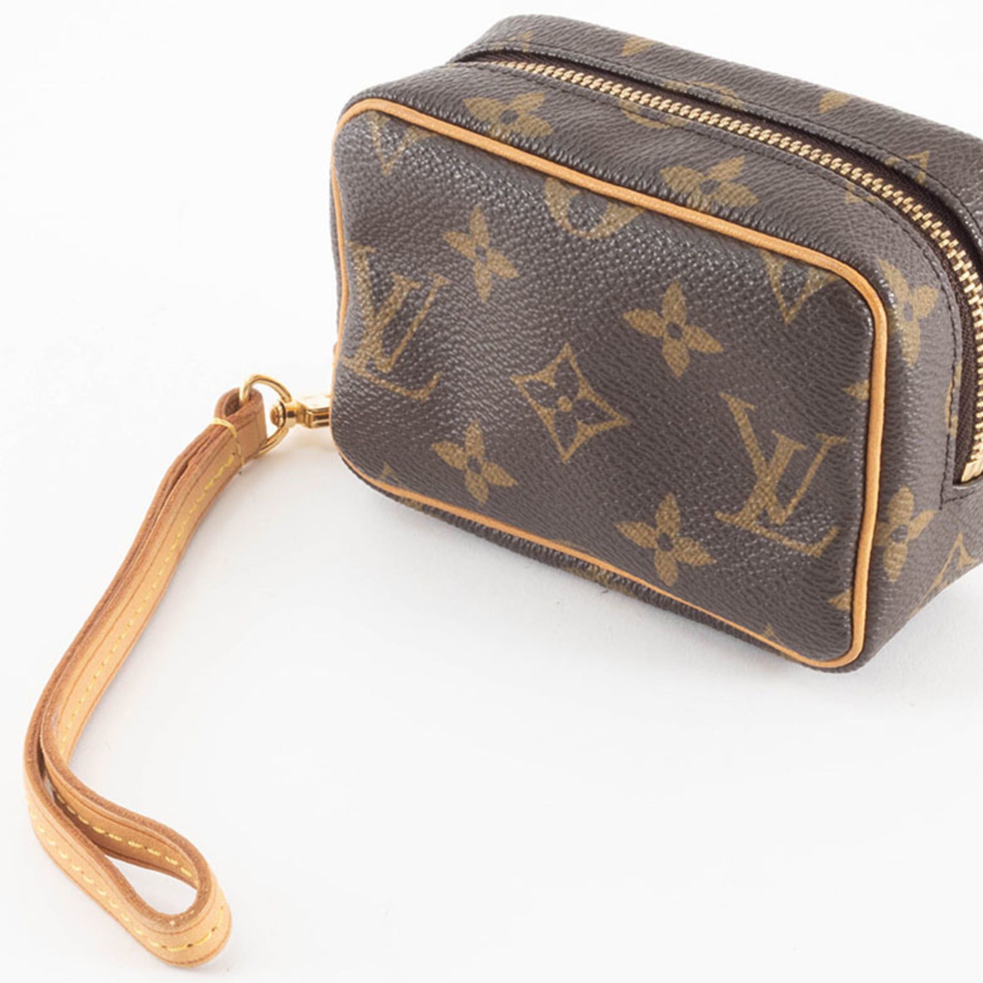 Louis Vuitton Louis Vuitton Truth Wapiti M58030 Monogram Canvas Women's Mini Pouch LOUIS VUITTON Size ONE SIZE - 7 Thumbnail