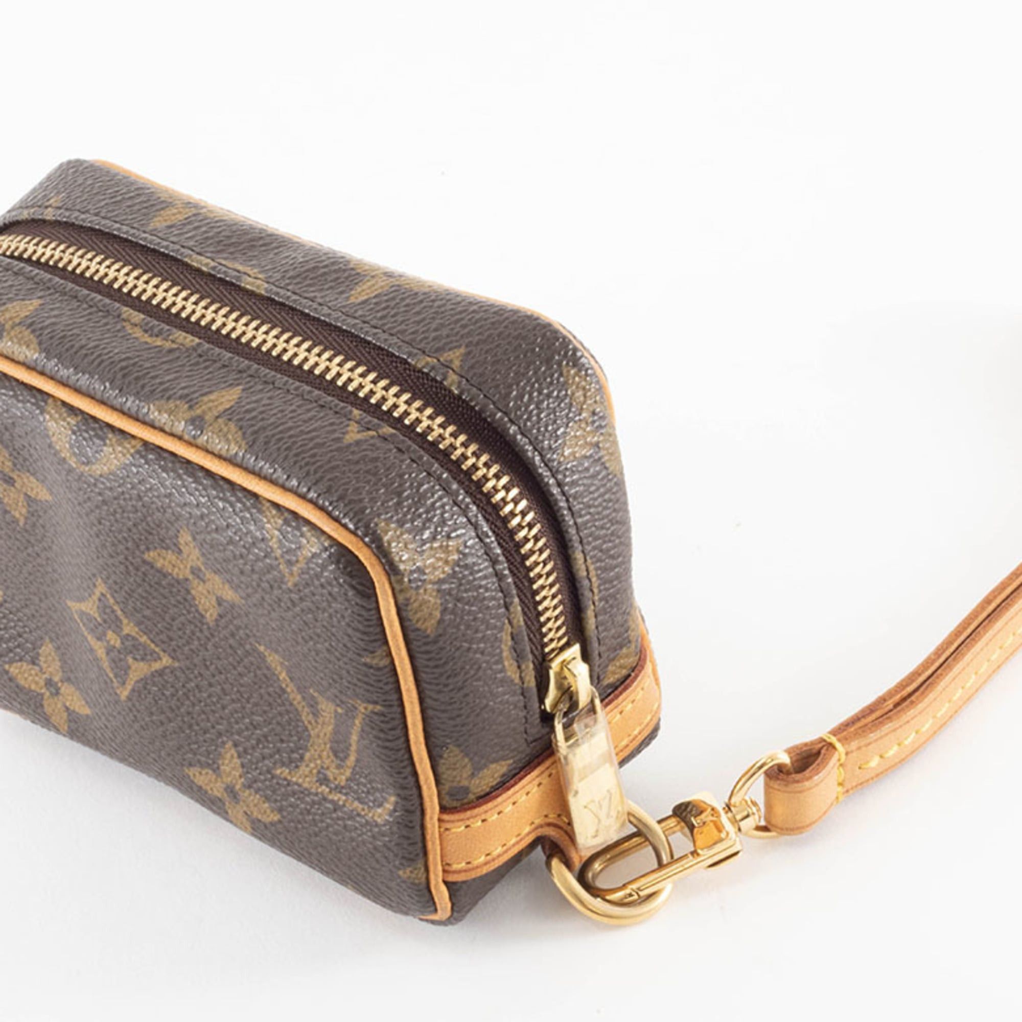 Louis Vuitton Louis Vuitton Truth Wapiti M58030 Monogram Canvas Women's Mini Pouch LOUIS VUITTON Size ONE SIZE - 8 Thumbnail