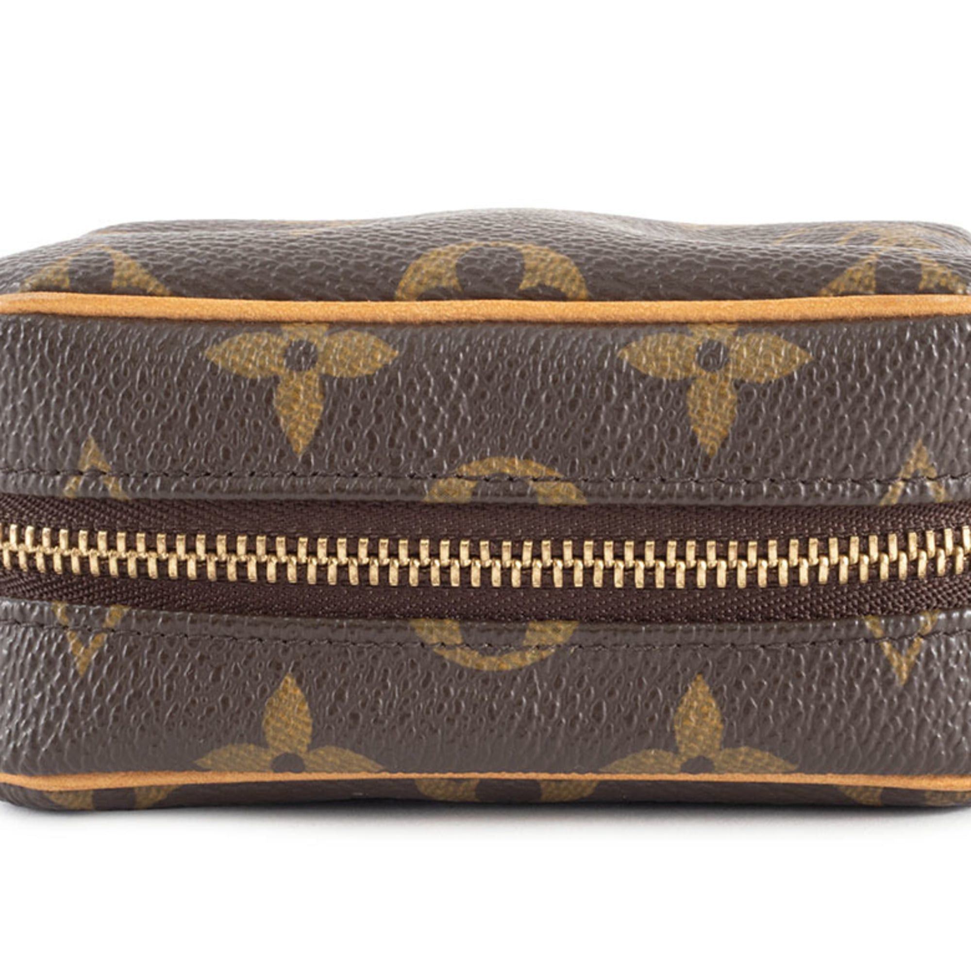 Louis Vuitton Louis Vuitton Truth Wapiti M58030 Monogram Canvas Women's Mini Pouch LOUIS VUITTON Size ONE SIZE - 5 Thumbnail