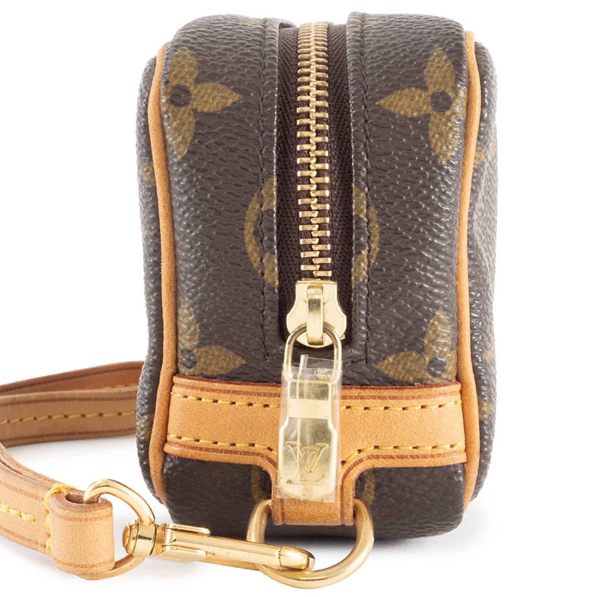 Louis Vuitton Louis Vuitton Truth Wapiti M58030 Monogram Canvas Women's Mini Pouch LOUIS VUITTON Size ONE SIZE - 4 Thumbnail