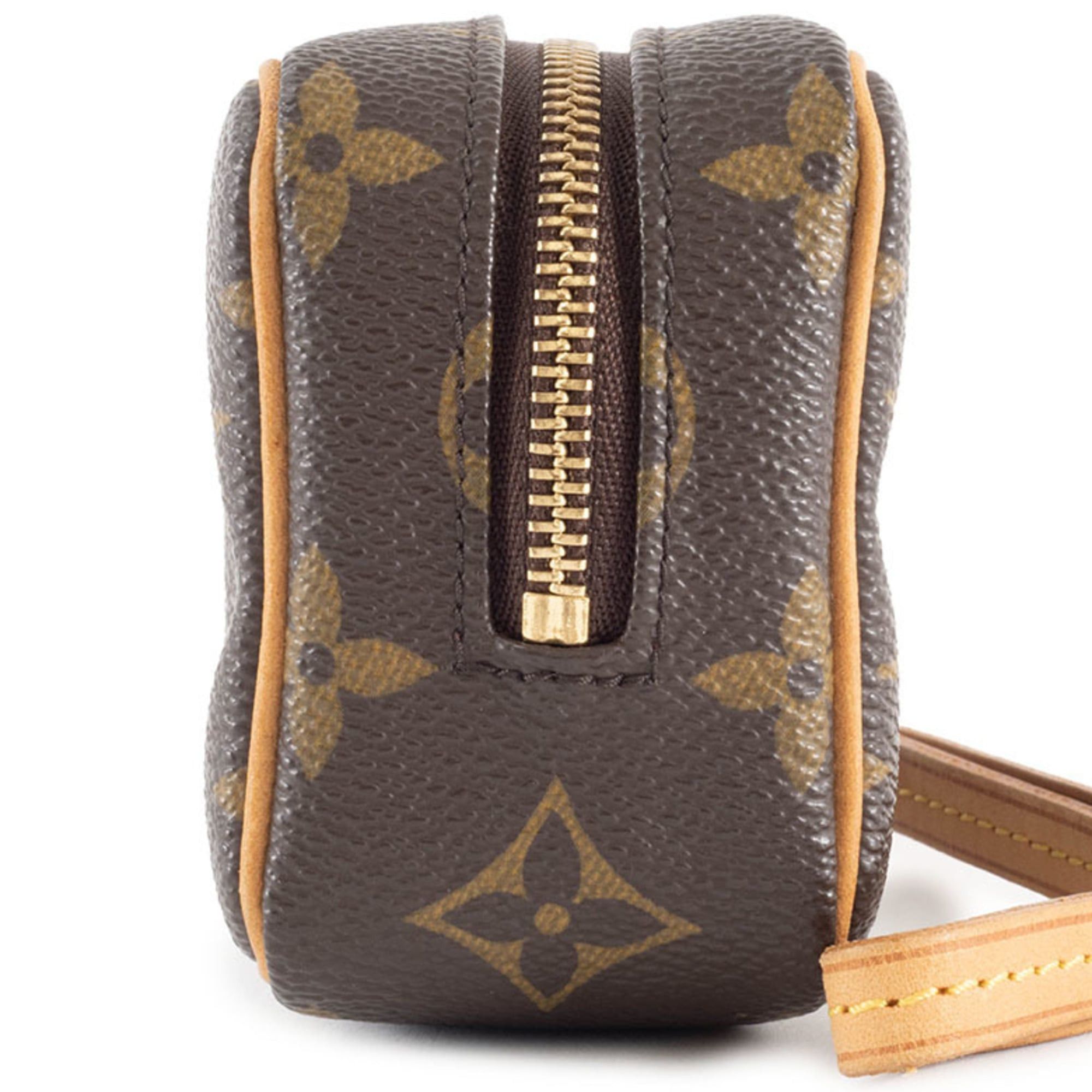Louis Vuitton Louis Vuitton Truth Wapiti M58030 Monogram Canvas Women's Mini Pouch LOUIS VUITTON Size ONE SIZE - 3 Thumbnail