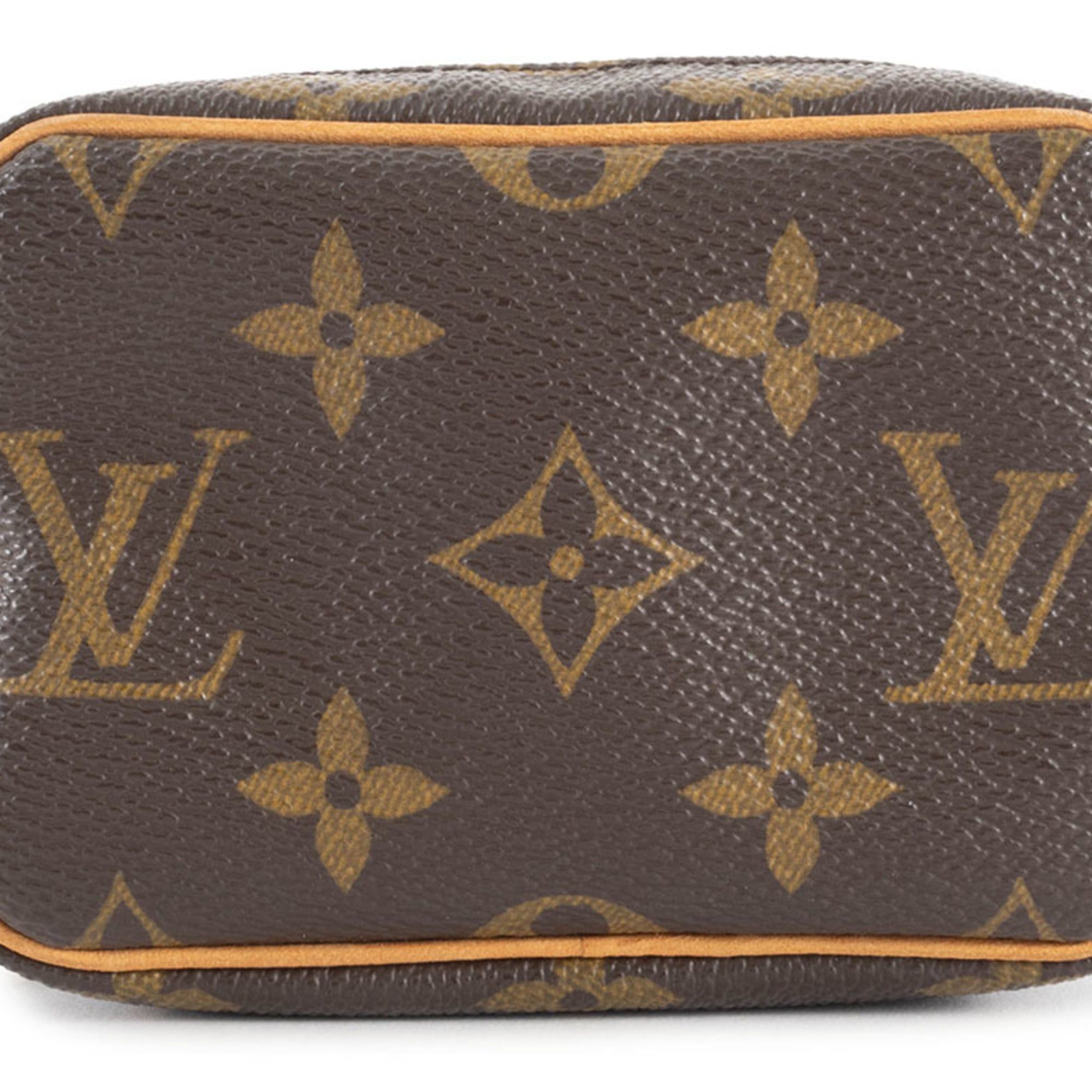 Louis Vuitton Louis Vuitton Truth Wapiti M58030 Monogram Canvas Women's Mini Pouch LOUIS VUITTON Size ONE SIZE - 9 Thumbnail