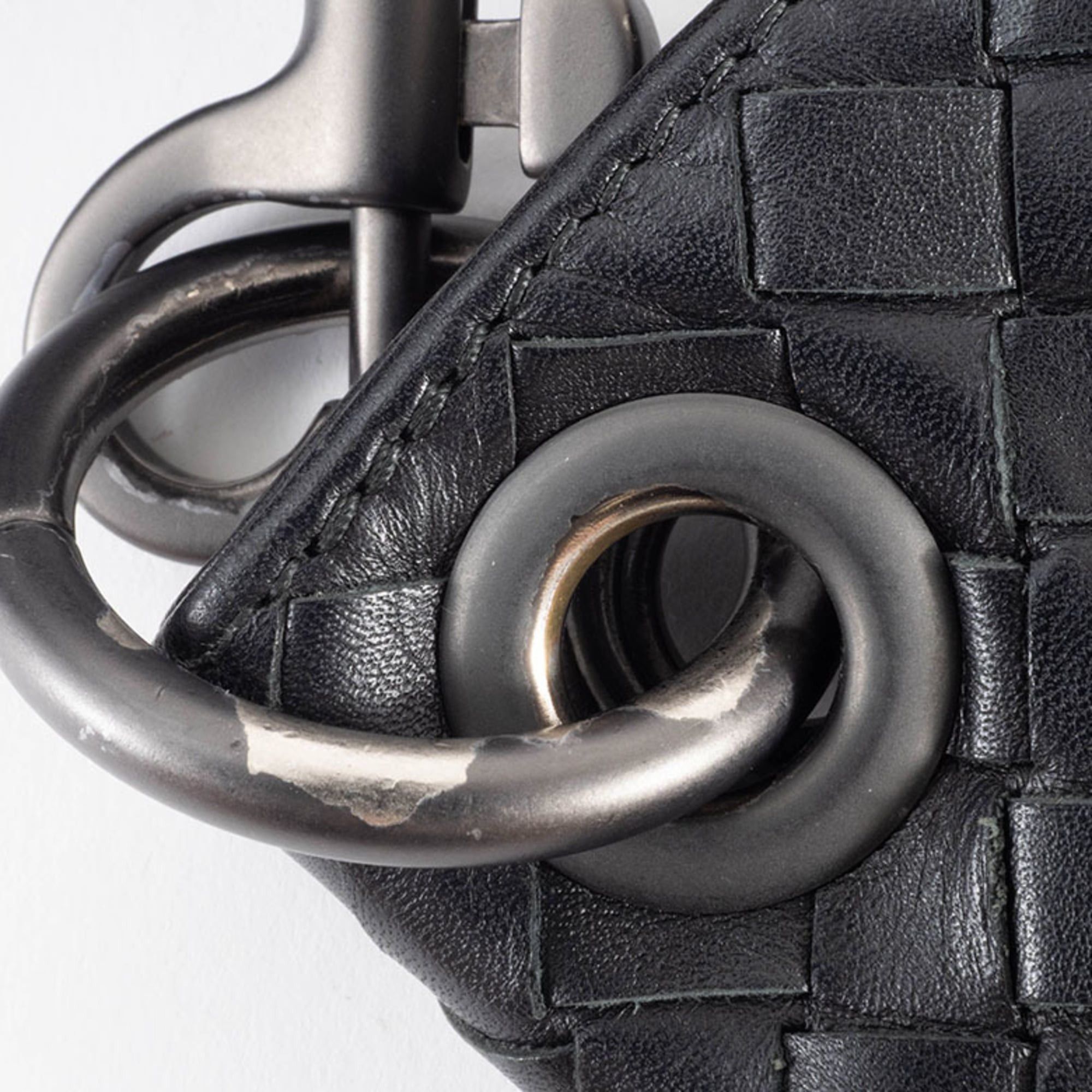Bottega Veneta Bottega Veneta Intrecciato Shoulder Bag 172736 Leather Black Women's Sacoche BOTTEGA VENETA Size ONE SIZE - 17 Thumbnail