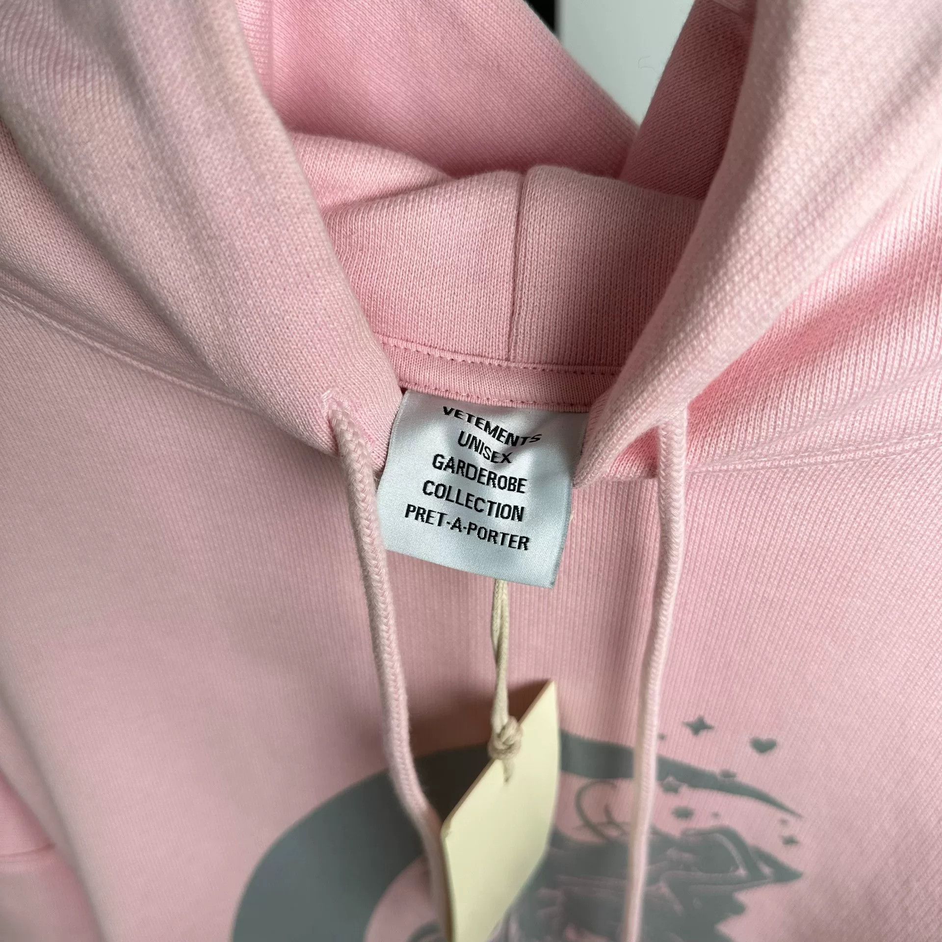 Vetements VETEMENTS Pink Reflective Hoodie XS Size US XS / EU 42 / 0 - 5 Thumbnail