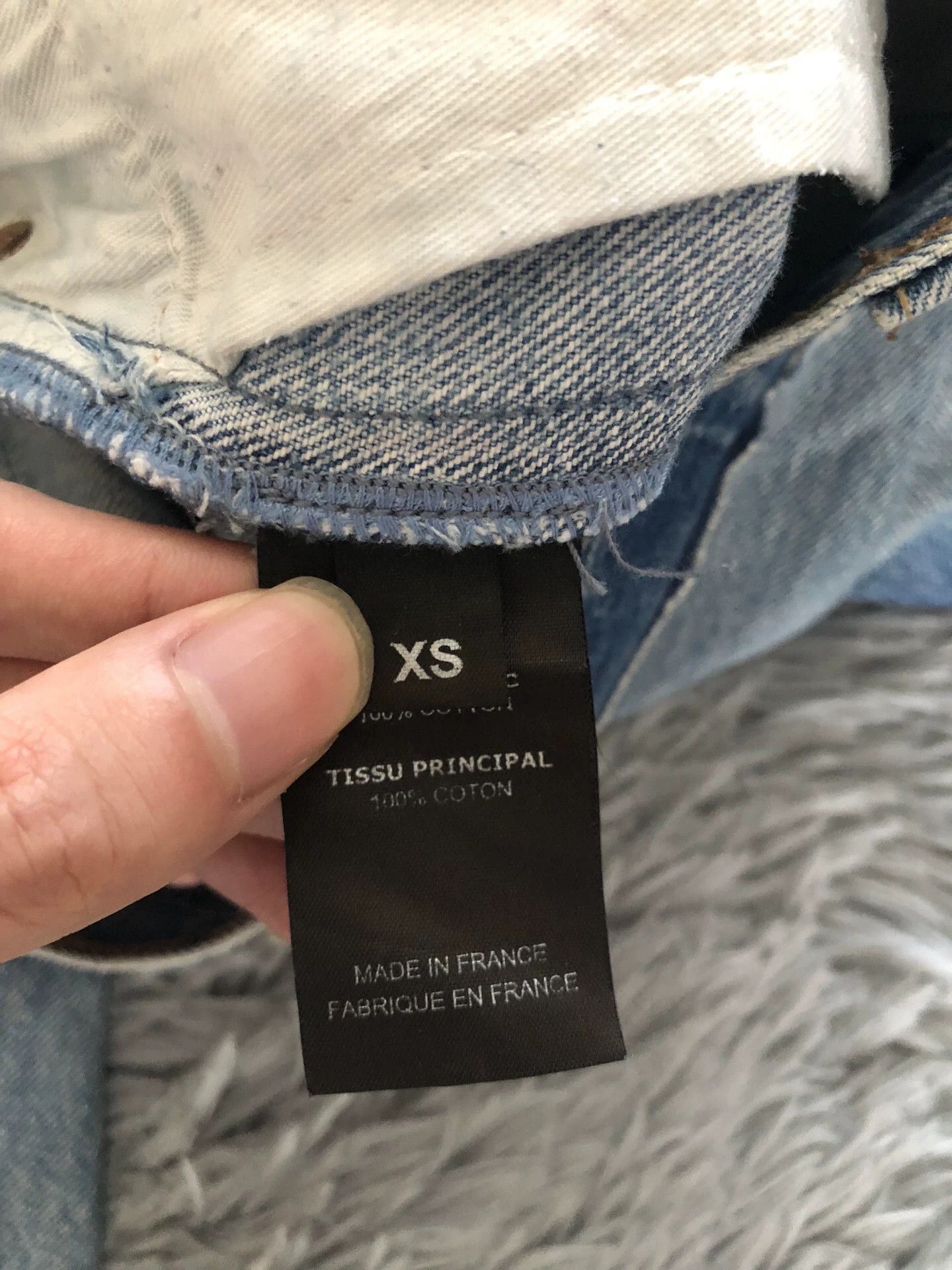 Vetements Vetements Blue Patchwork High-Waist Jeans Size US 26 / EU 42 - 9 Thumbnail