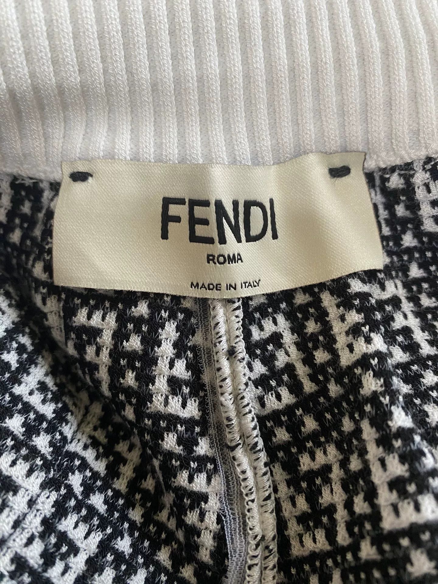 Fendi Fendi Classic Logo Wide-Leg Pants Size US 38 / EU 54 - 4 Thumbnail