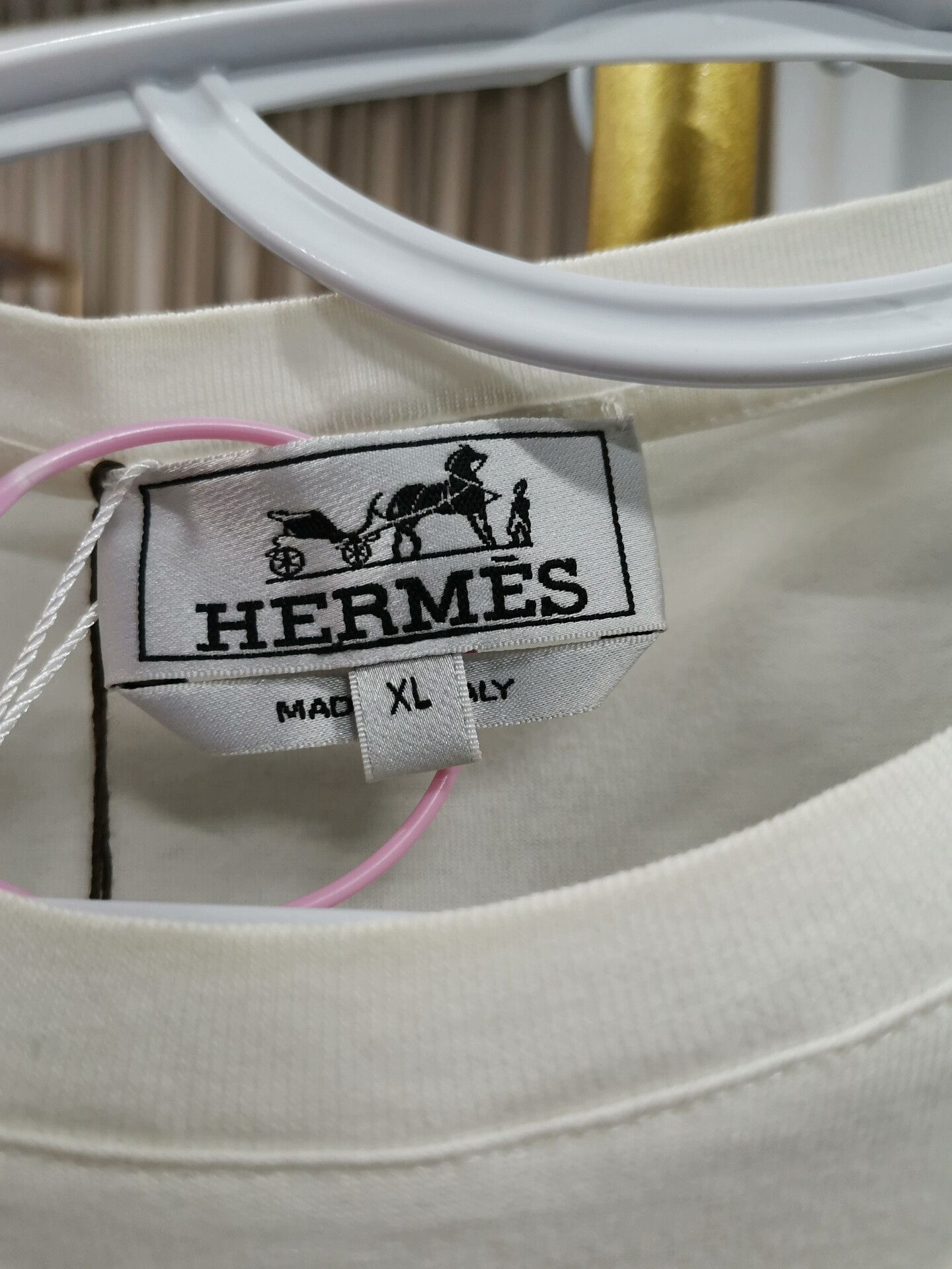Hermes Hermes White Robot Print T-Shirt Size US XL / EU 56 / 4 - 3 Thumbnail