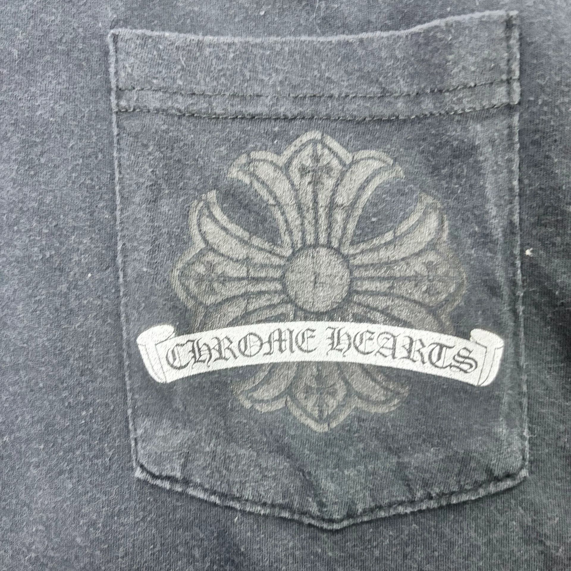 Chrome Hearts Chrome Hearts Distressed Short Sleeve T-shirt Size US M / EU 48-50 / 2 - 3 Thumbnail