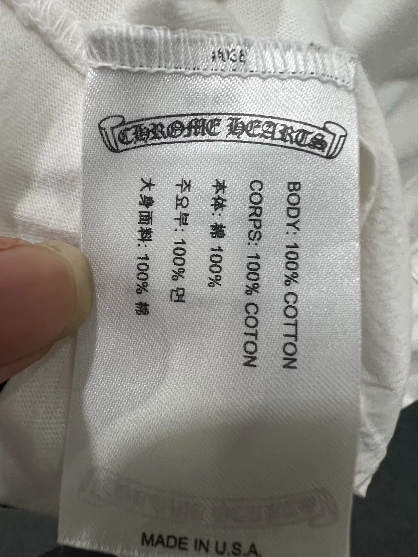 Chrome Hearts Chrome Hearts Short Sleeve T-Shirt Size US S / EU 44-46 / 1 - 4 Thumbnail