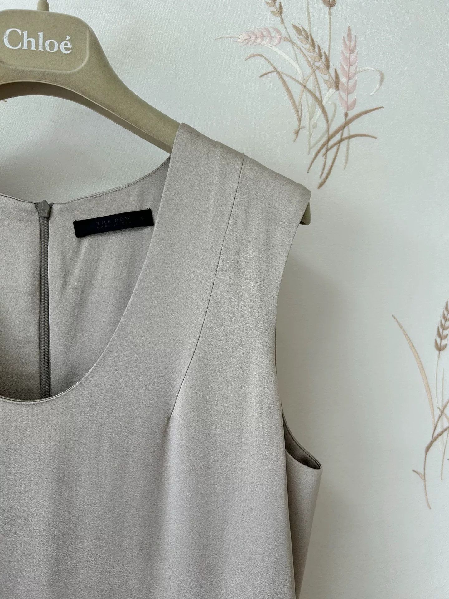 The Row The Row Champagne Sleeveless Minimal Dress Size US S / EU 44-46 / 1 - 4 Thumbnail
