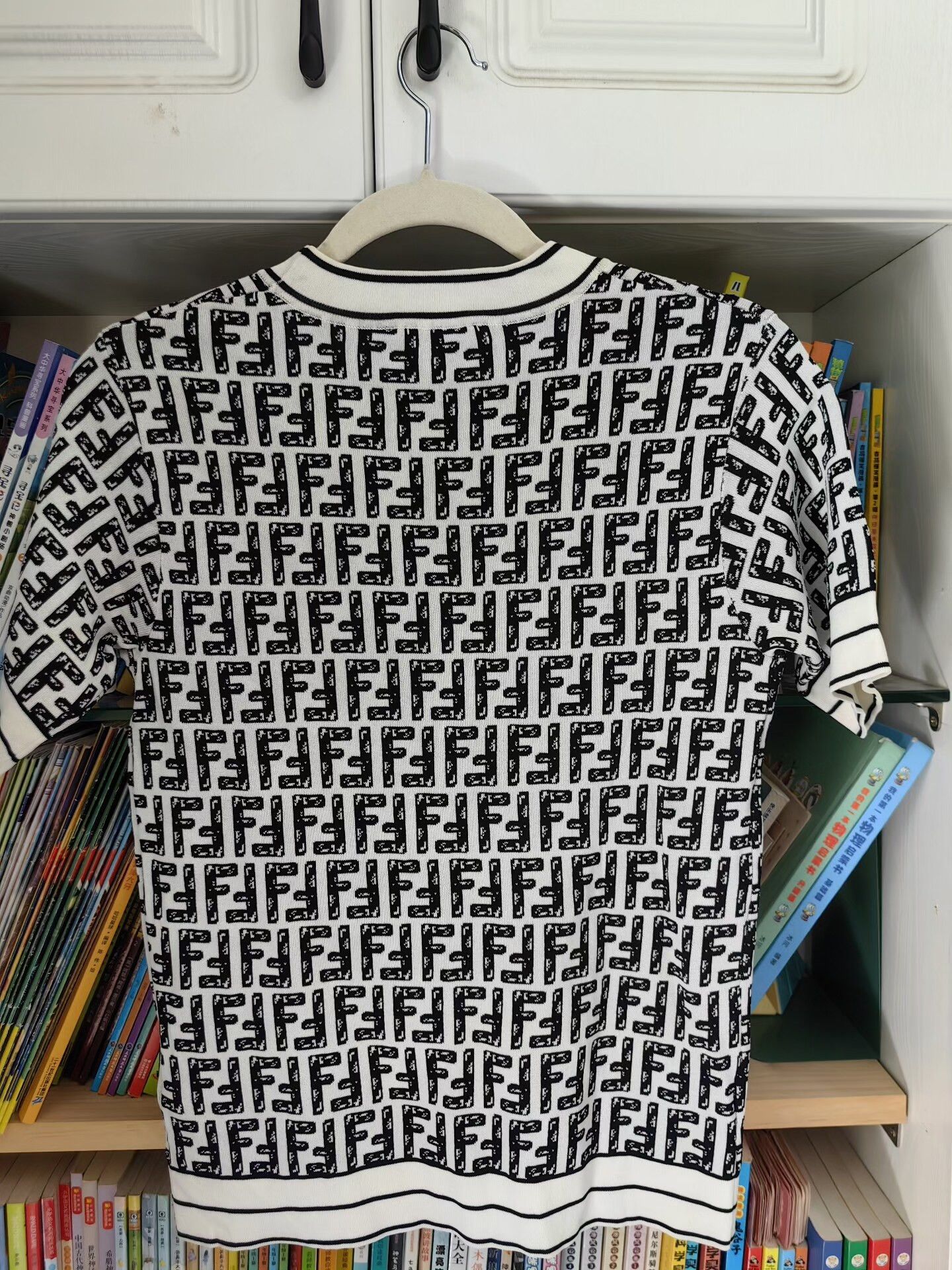 Fendi Fendi Classic Monogram Knit Short Sleeve Size US XS / EU 42 / 0 - 9 Thumbnail