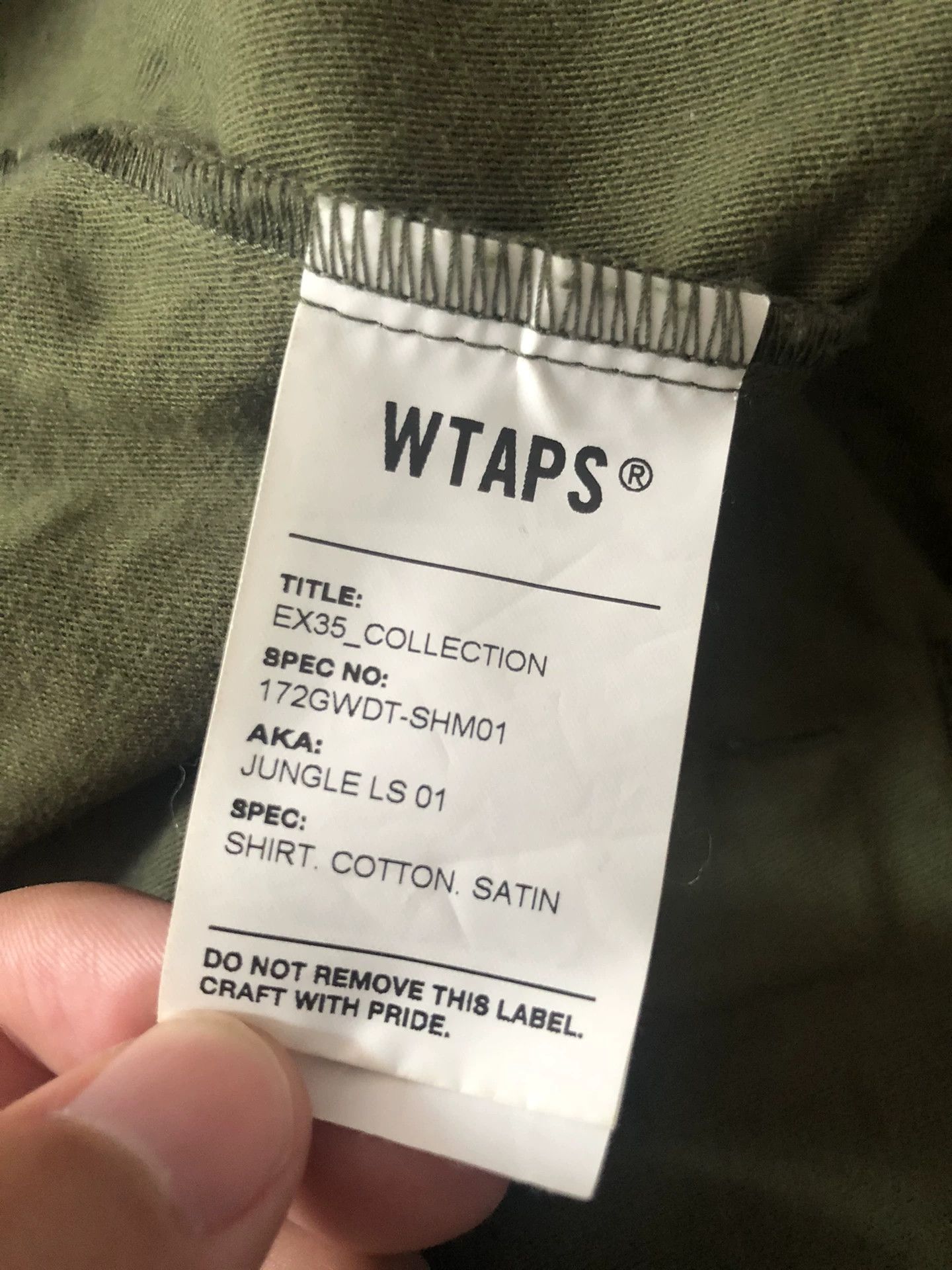 Wtaps WTAPS 17AW Jungle Four-Pocket Jacket Size US M / EU 48-50 / 2 - 6 Thumbnail
