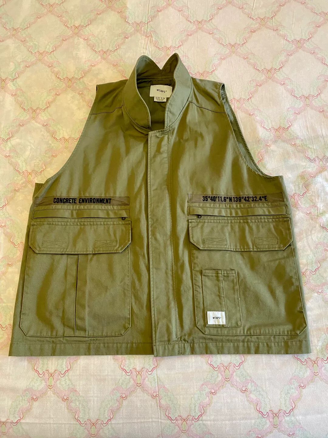 Wtaps WTAPS REP VEST COTTON TWILL 21SS Size US XL / EU 56 / 4 - 2 Thumbnail