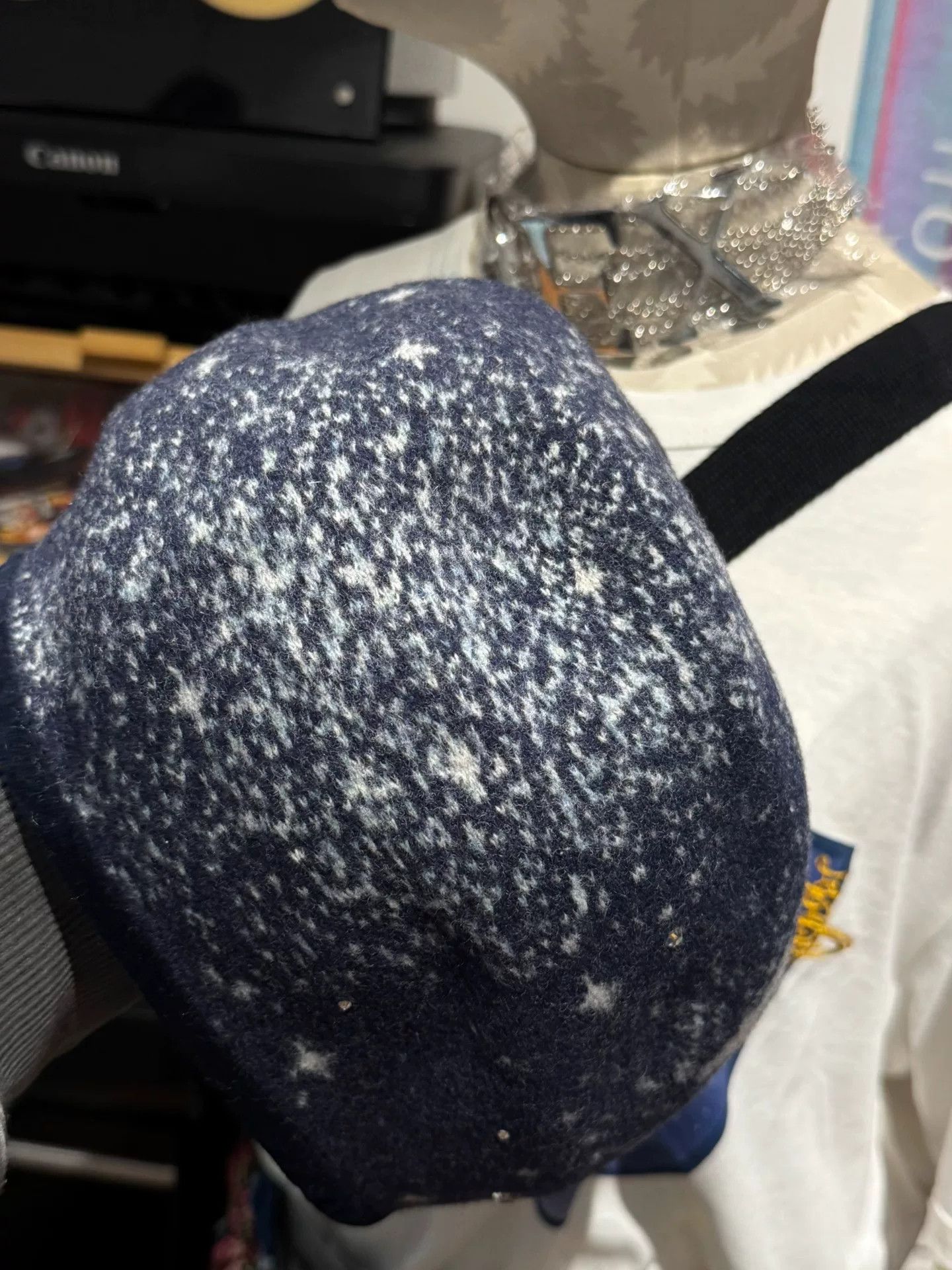 Vivienne Westwood Vivienne Westwood Milky Way Wool Beret Size ONE SIZE - 4 Thumbnail