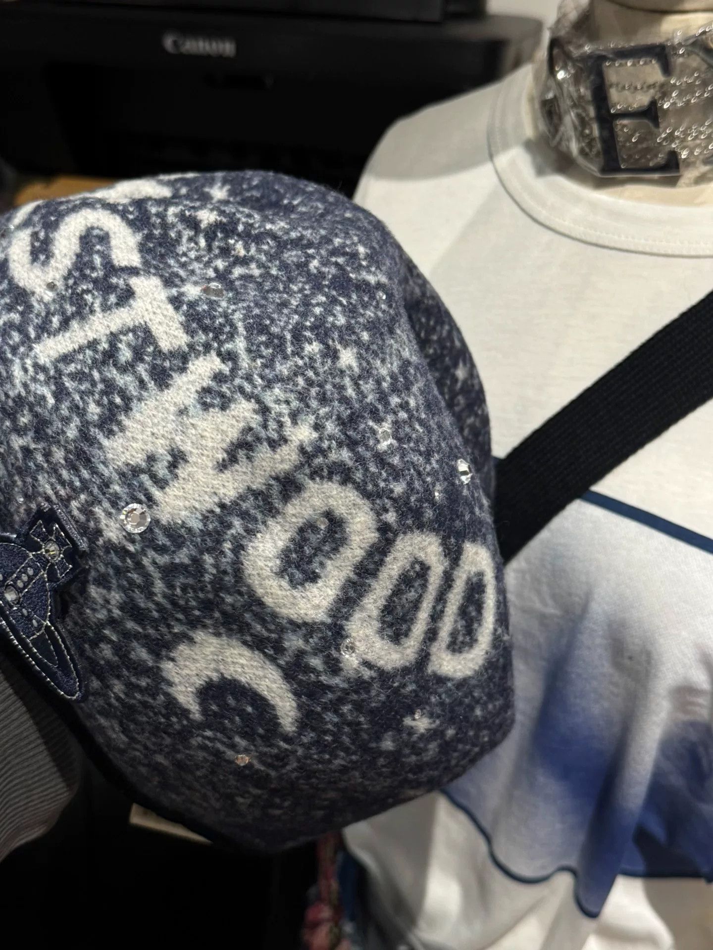 Vivienne Westwood Vivienne Westwood Milky Way Wool Beret Size ONE SIZE - 3 Thumbnail