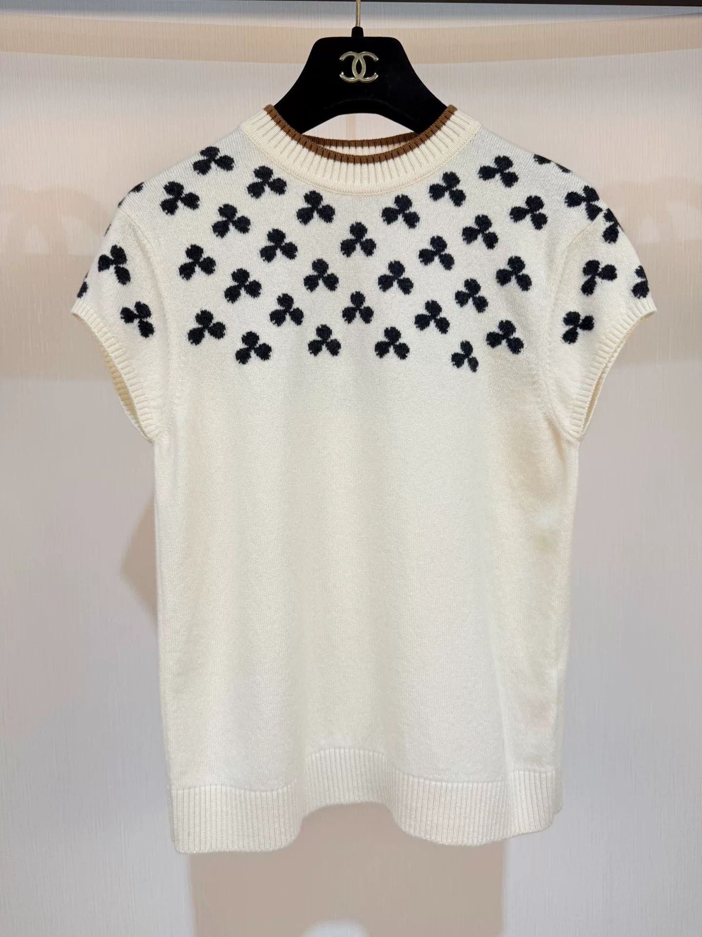 Hermes Hermes Clover Knit Short Sleeve Size US S / EU 44-46 / 1 - 2 Thumbnail