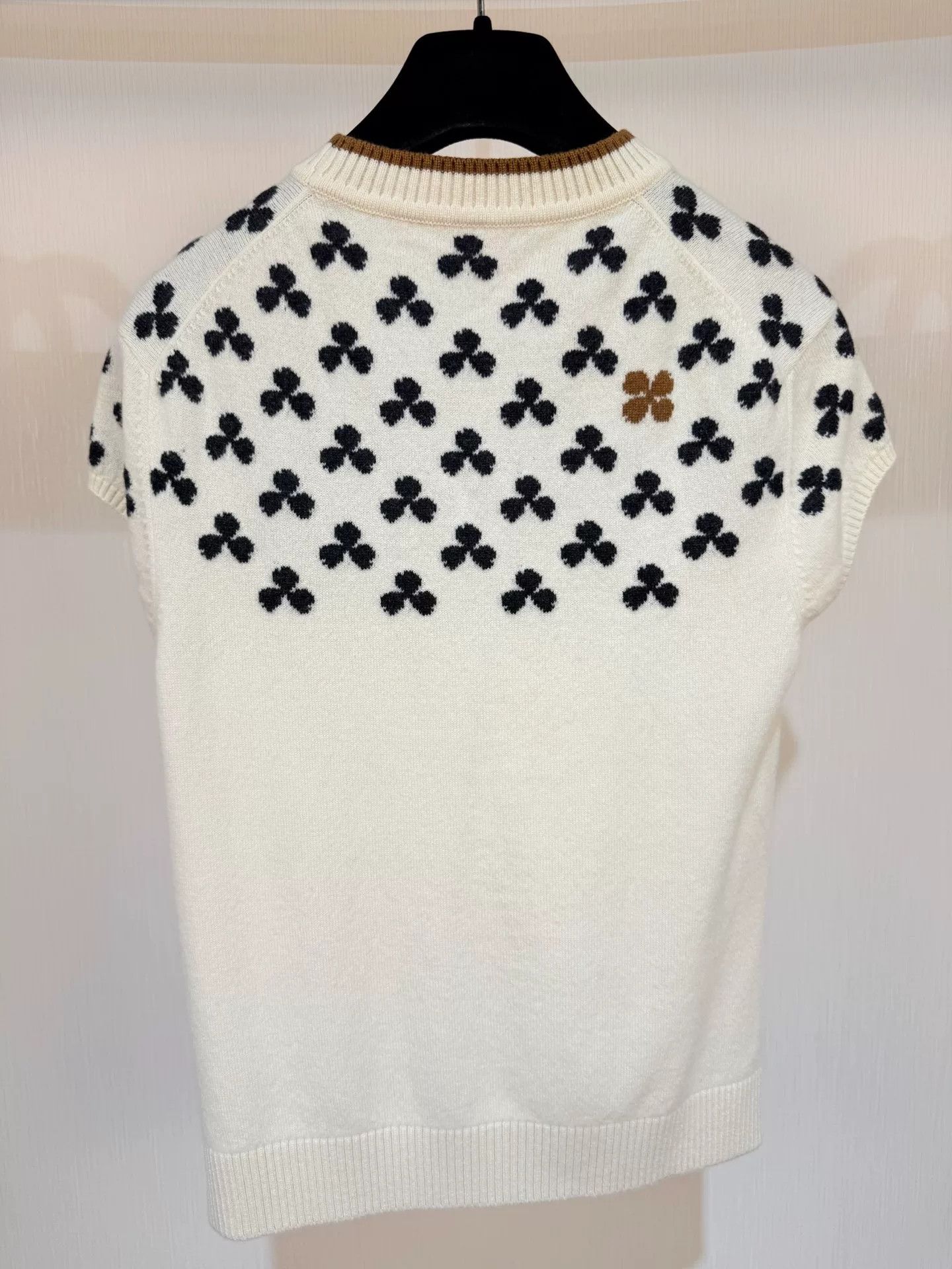 Hermes Hermes Clover Knit Short Sleeve Size US S / EU 44-46 / 1 - 3 Thumbnail