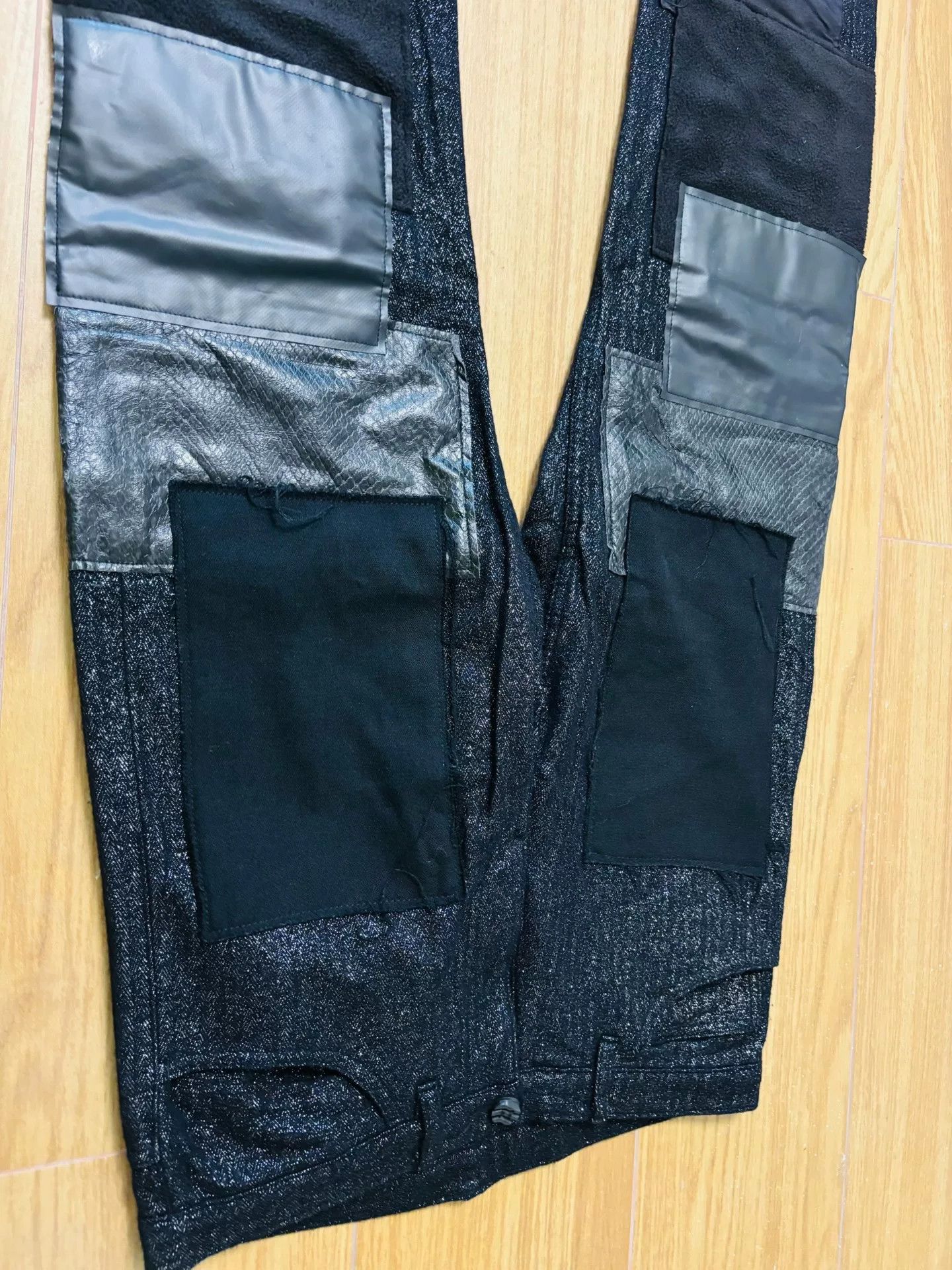 Comme des Garcons COMME des GARÇONS HOMME PLUS Patchwork Jeans Size US 38 / EU 54 - 2 Thumbnail