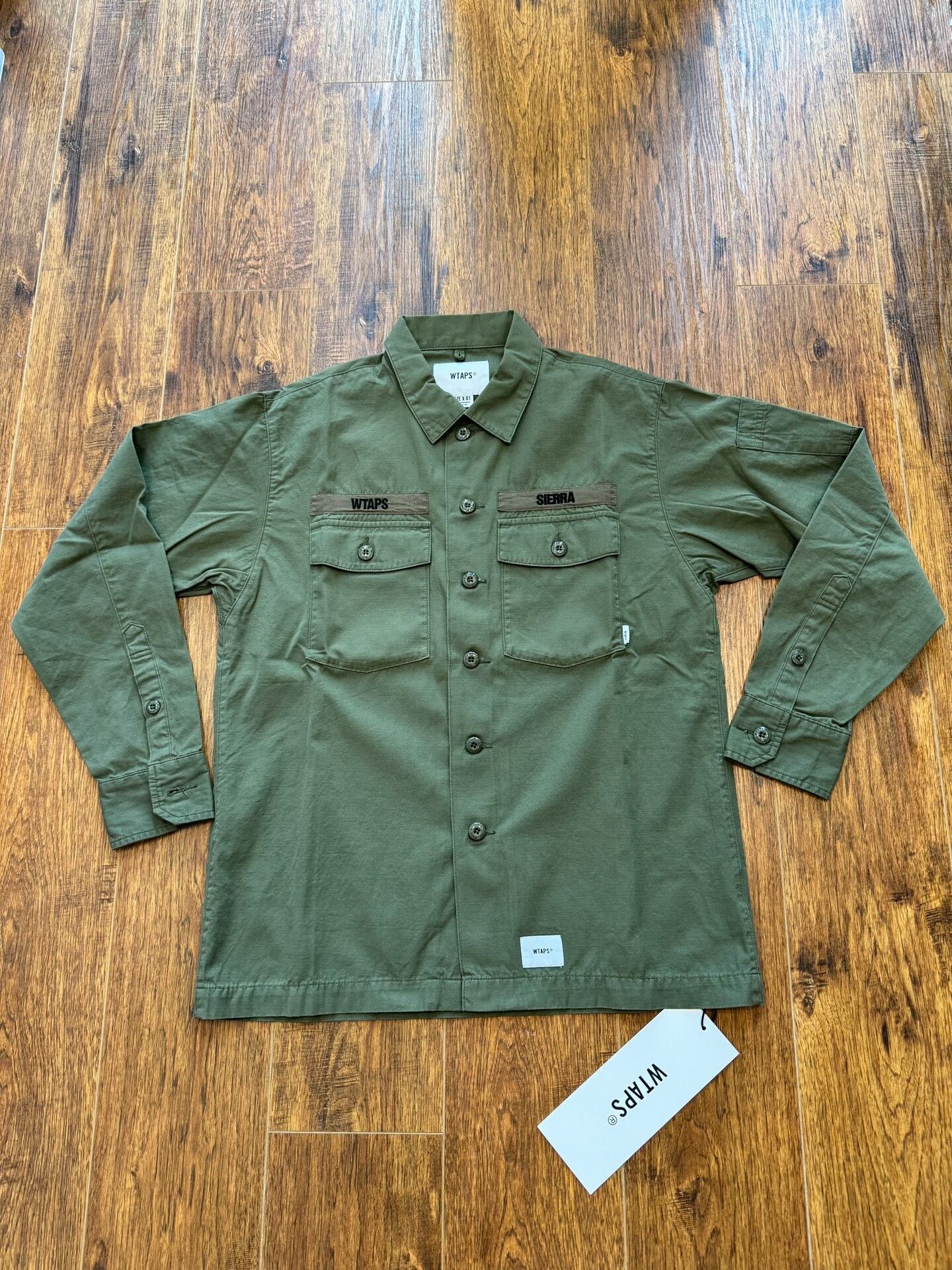 Wtaps WTAPS BUDS LS/SHIRT 19AW Size US S / EU 44-46 / 1 - 2 Thumbnail
