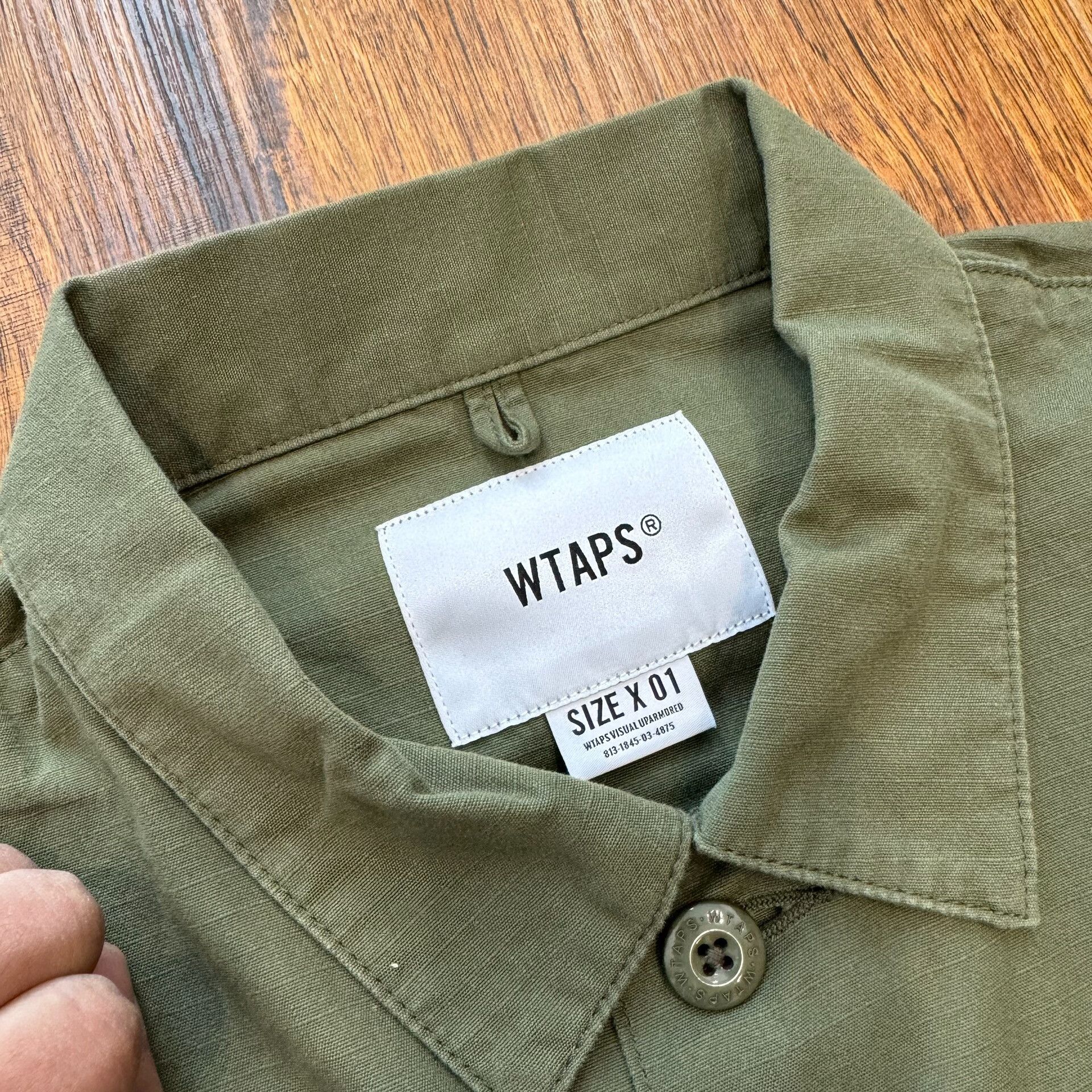 Wtaps WTAPS BUDS LS/SHIRT 19AW Size US S / EU 44-46 / 1 - 3 Thumbnail