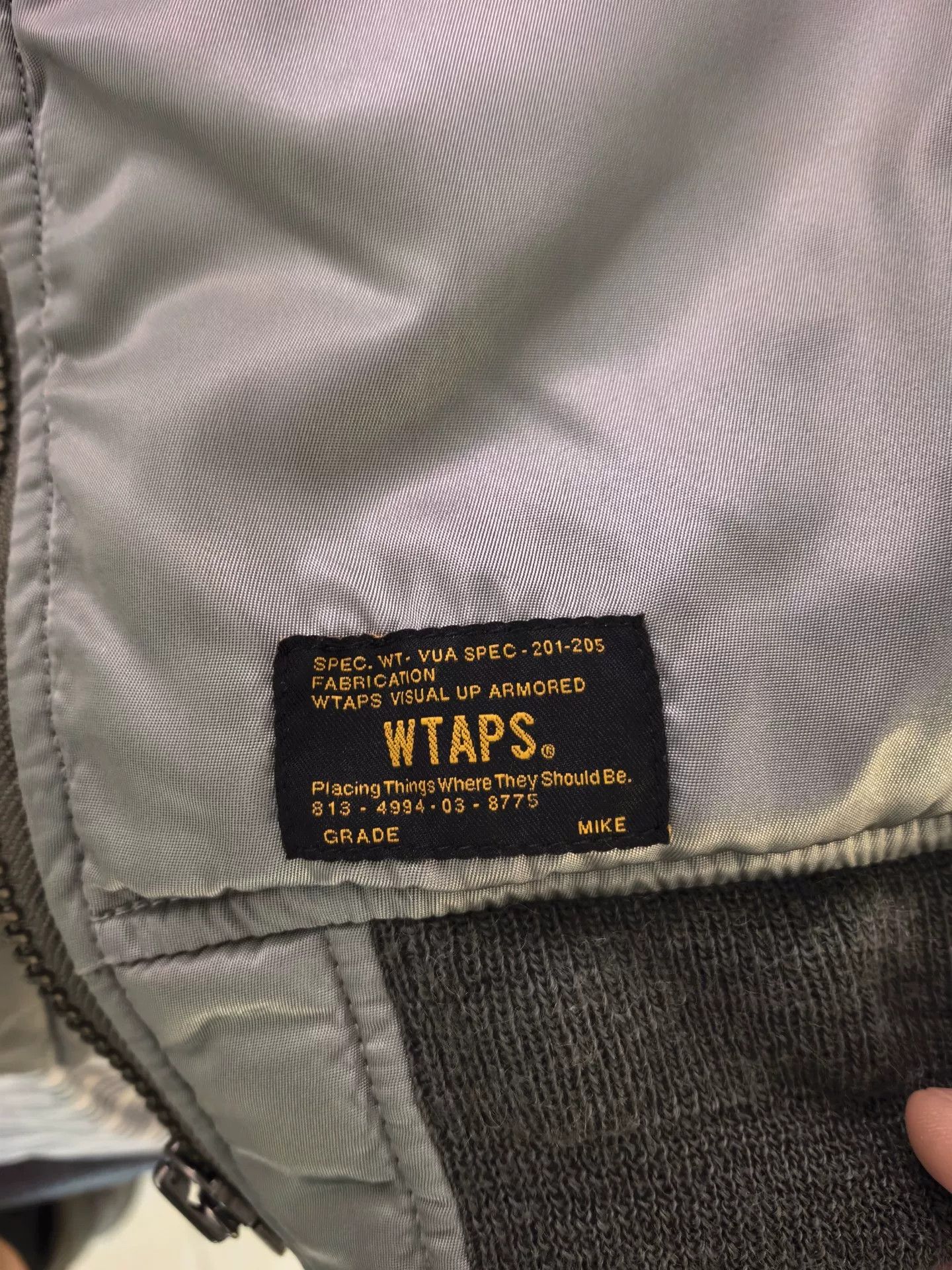 Wtaps Wtaps 14AW MA1 Twill Jacket Size US M / EU 48-50 / 2 - 3 Thumbnail
