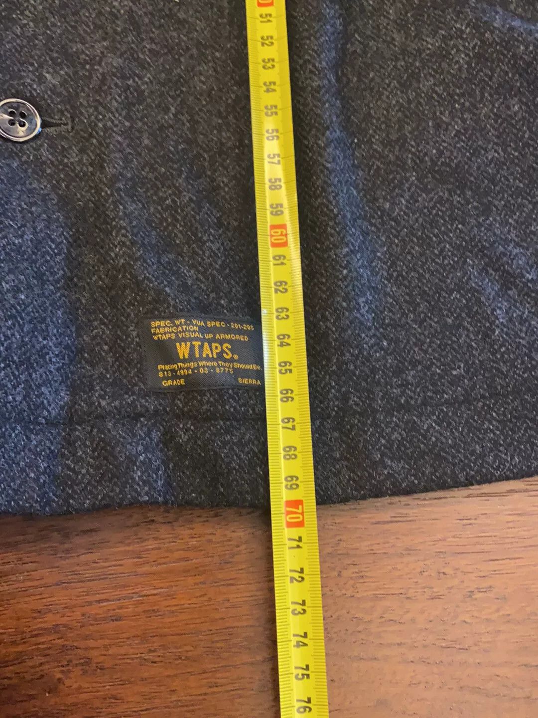 Wtaps WTAPS Military Wool Shirt Size US M / EU 48-50 / 2 - 7 Thumbnail