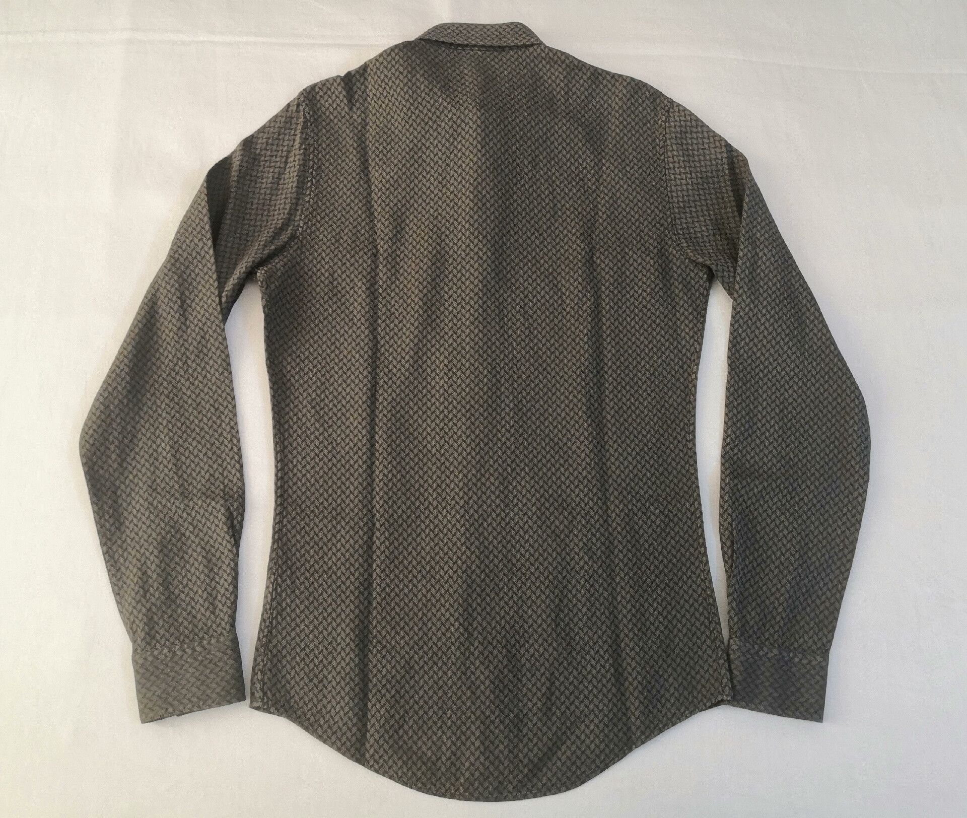 Hermes Hermes Men's Silk Slim Fit Shirt Size US S / EU 44-46 / 1 - 8 Thumbnail