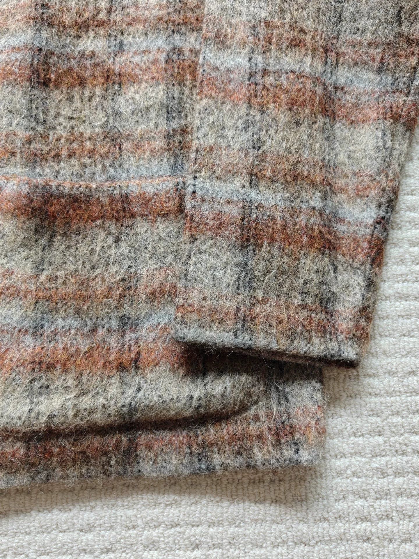 Our Legacy Our Legacy Check Mohair Button Cardigan Size US L / EU 52-54 / 3 - 4 Thumbnail