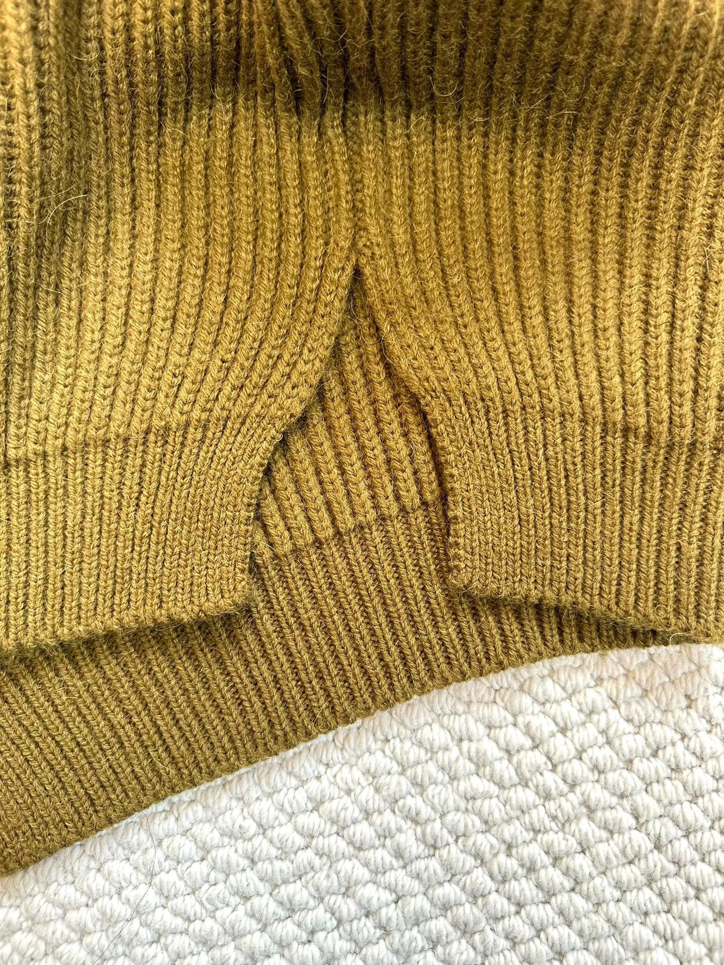 Loewe LOEWE Green Wool Blend Oversized Sweater Size US S / EU 44-46 / 1 - 8 Thumbnail