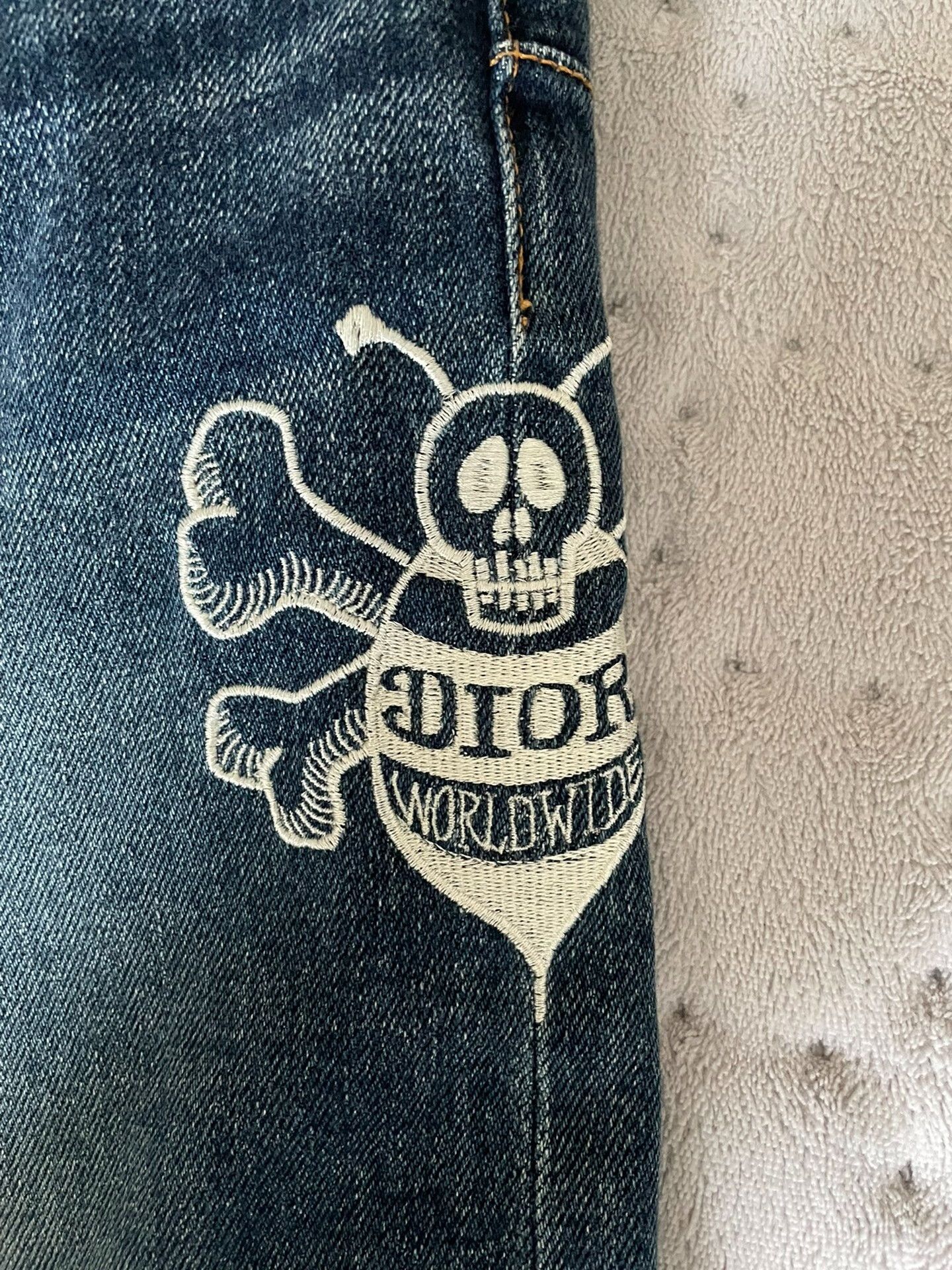 Dior Dior Stussy Slim Fit Jeans 30 Size US 30 / EU 46 - 3 Thumbnail