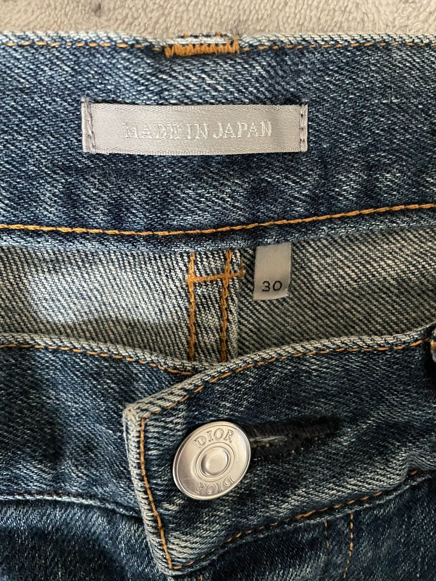 Dior Dior Stussy Slim Fit Jeans 30 Size US 30 / EU 46 - 4 Thumbnail