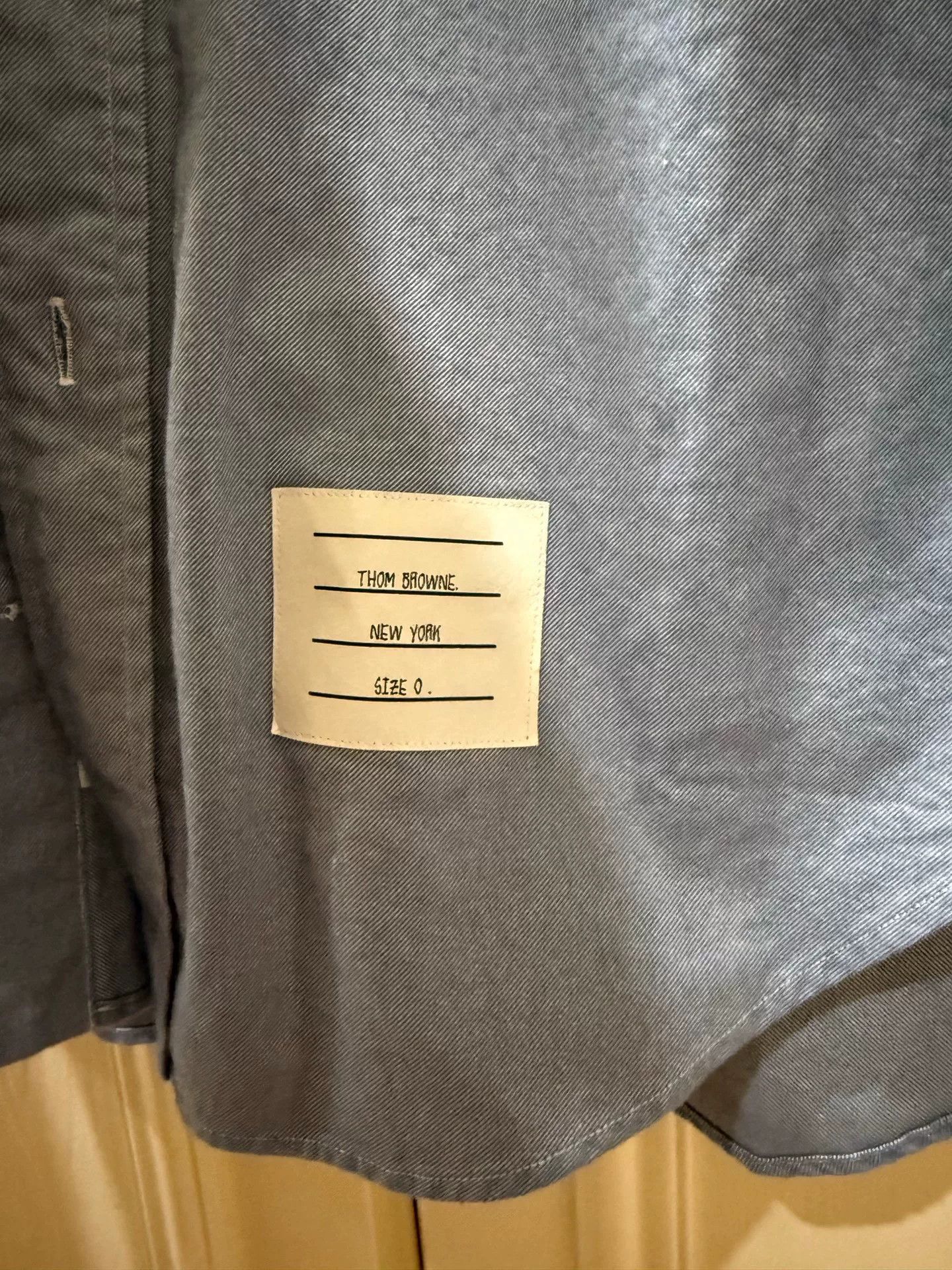 Thom Browne Thom Browne Four-Bar Shirt Size US XS / EU 42 / 0 - 2 Thumbnail