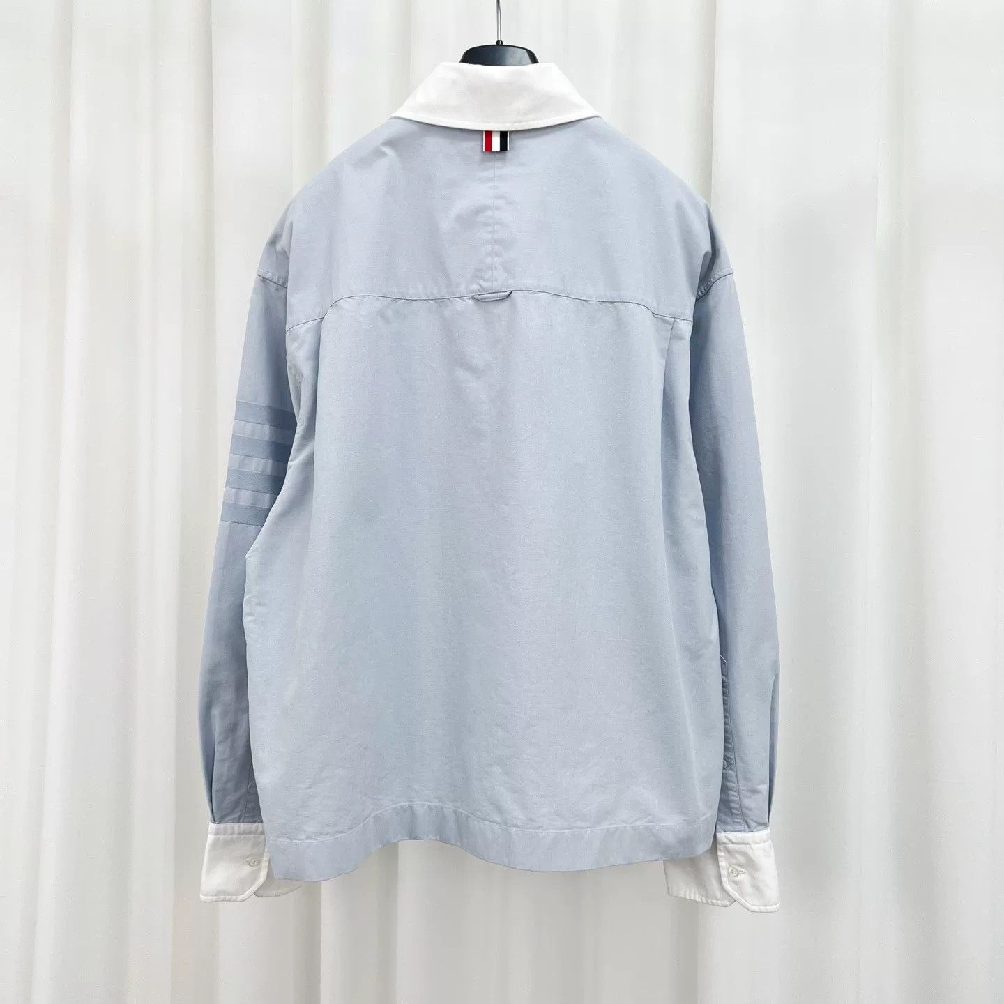 Thom Browne Thom Browne 4-Bar Polo Longsleeve Size US M / EU 48-50 / 2 - 2 Thumbnail