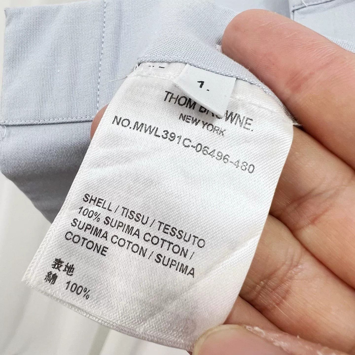 Thom Browne Thom Browne 4-Bar Polo Longsleeve Size US M / EU 48-50 / 2 - 6 Thumbnail