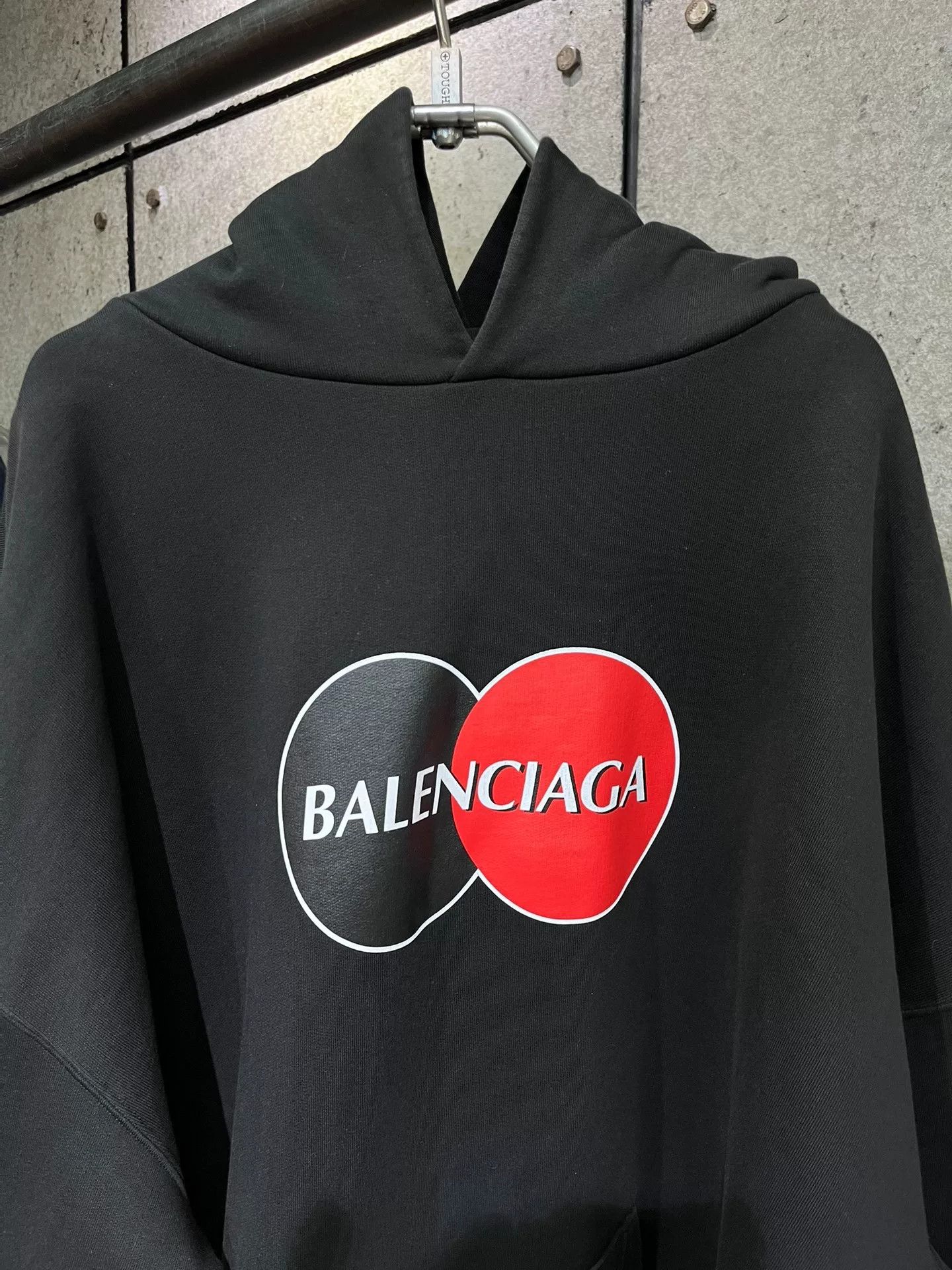 Balenciaga Balenciaga Black Mastercard Hoodie S Size US S / EU 44-46 / 1 - 2 Thumbnail