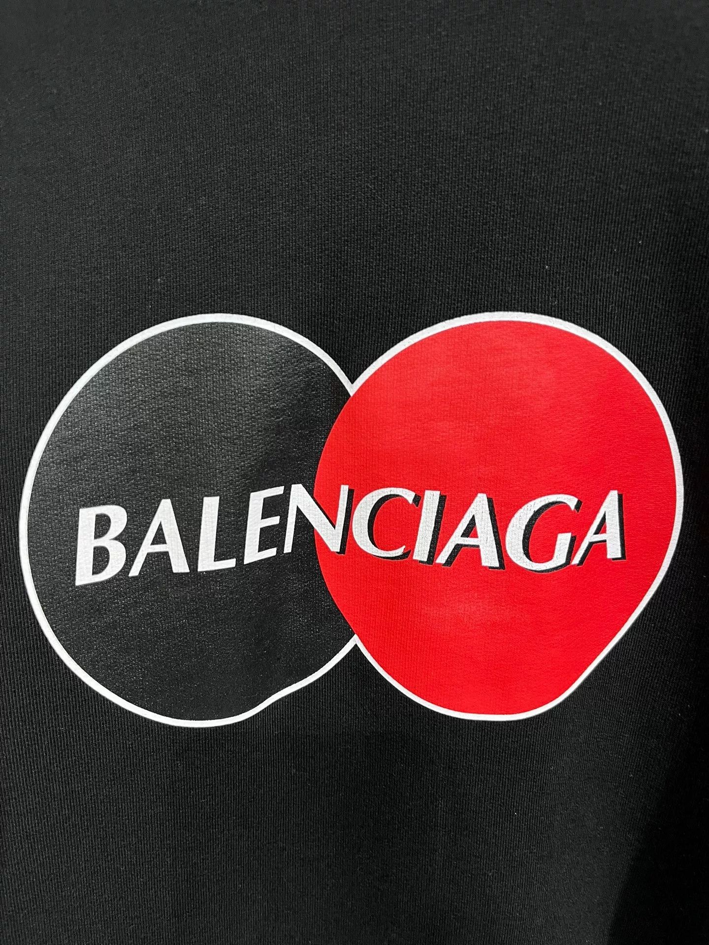 Balenciaga Balenciaga Black Mastercard Hoodie S Size US S / EU 44-46 / 1 - 5 Thumbnail