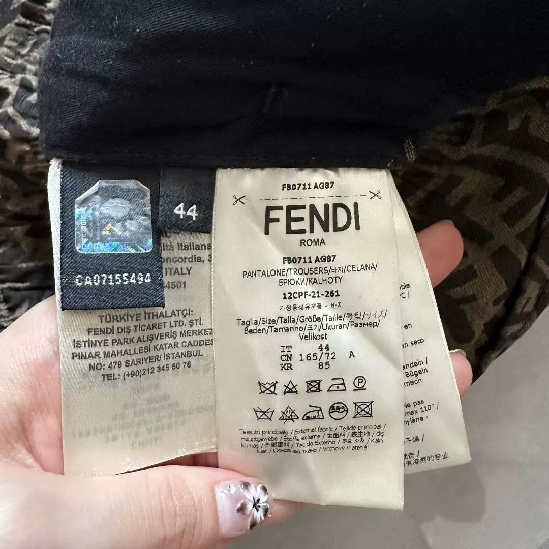 Fendi fendi patterned shorts in size 44 Size US 44 / EU 60 - 3 Thumbnail