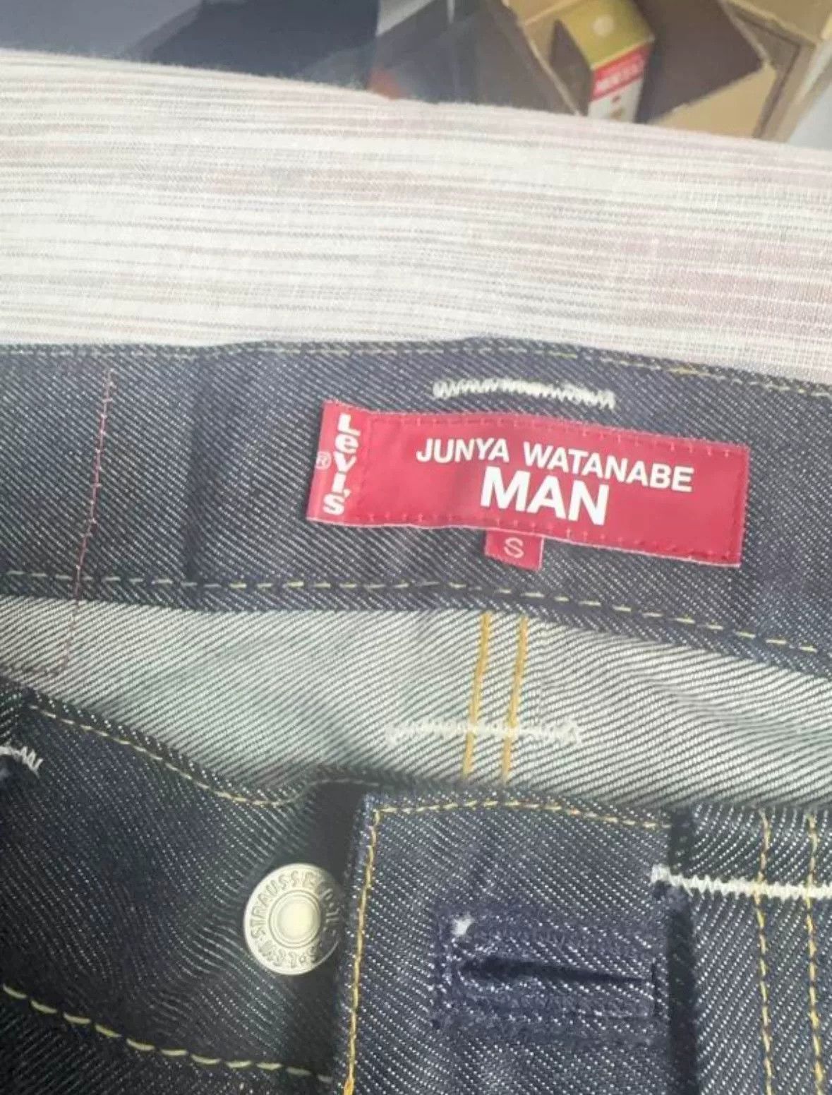 Junya Watanabe junya watanabe man levi's collaboration blue jeans Size US 27 - 3 Thumbnail