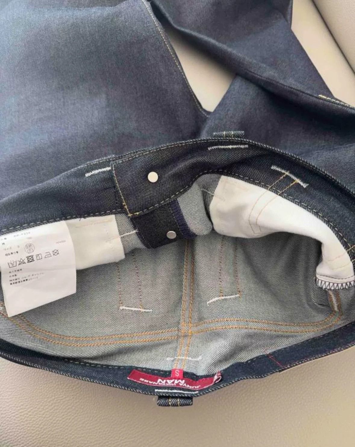 Junya Watanabe junya watanabe man levi's collaboration blue jeans Size US 27 - 4 Thumbnail