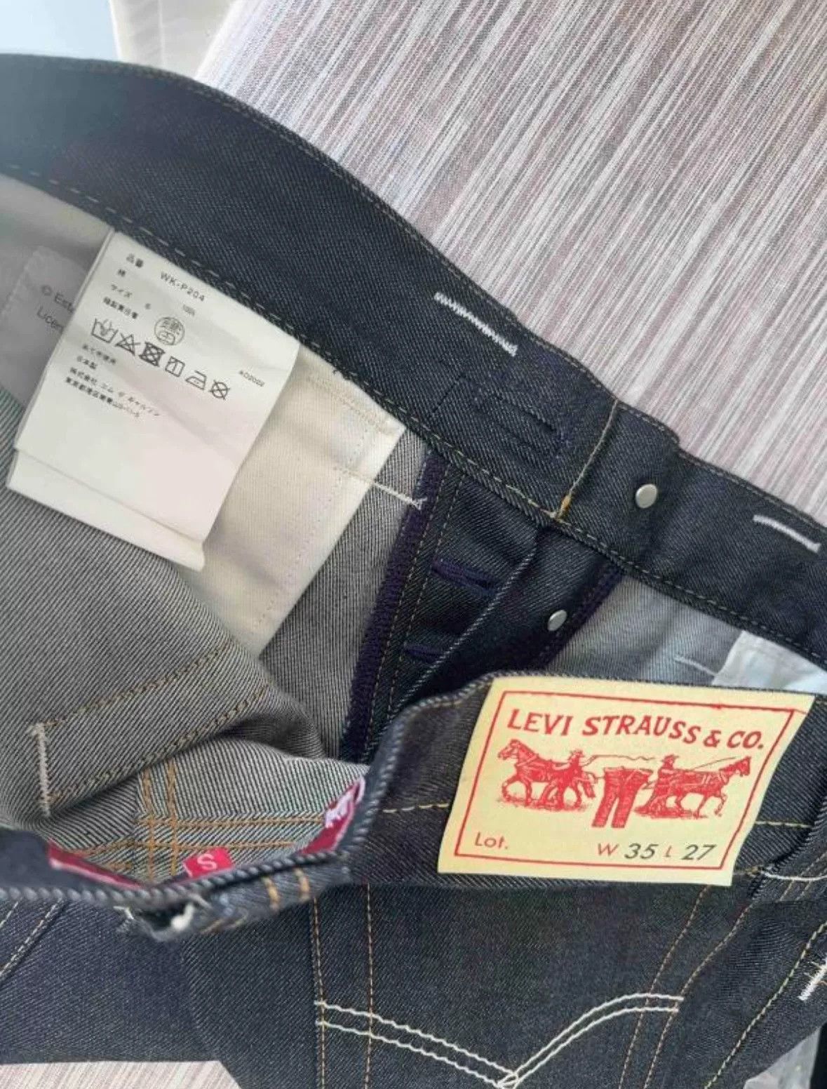 Junya Watanabe junya watanabe man levi's collaboration blue jeans Size US 27 - 5 Thumbnail