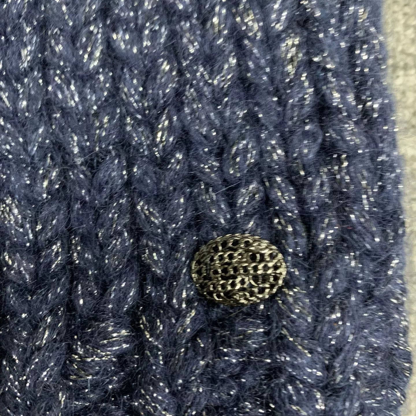 Chanel chanel blue glitter turtleneck sweater Size US S / EU 44-46 / 1 - 5 Thumbnail