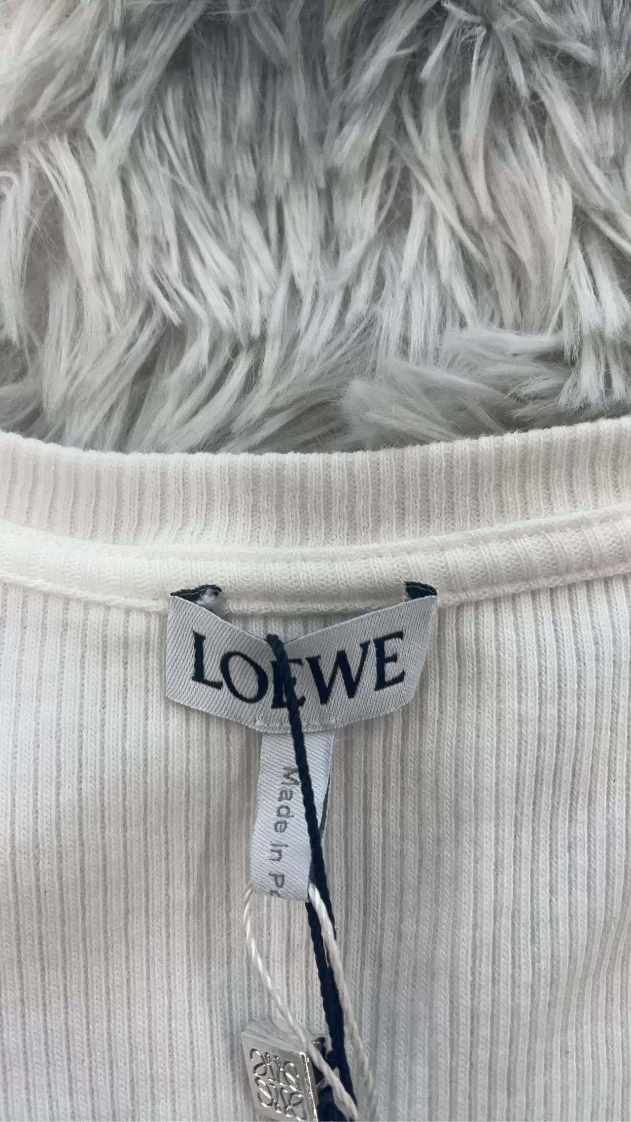 Loewe Loewe White Embroidered Logo Vest XS Size US XS / EU 42 / 0 - 3 Thumbnail