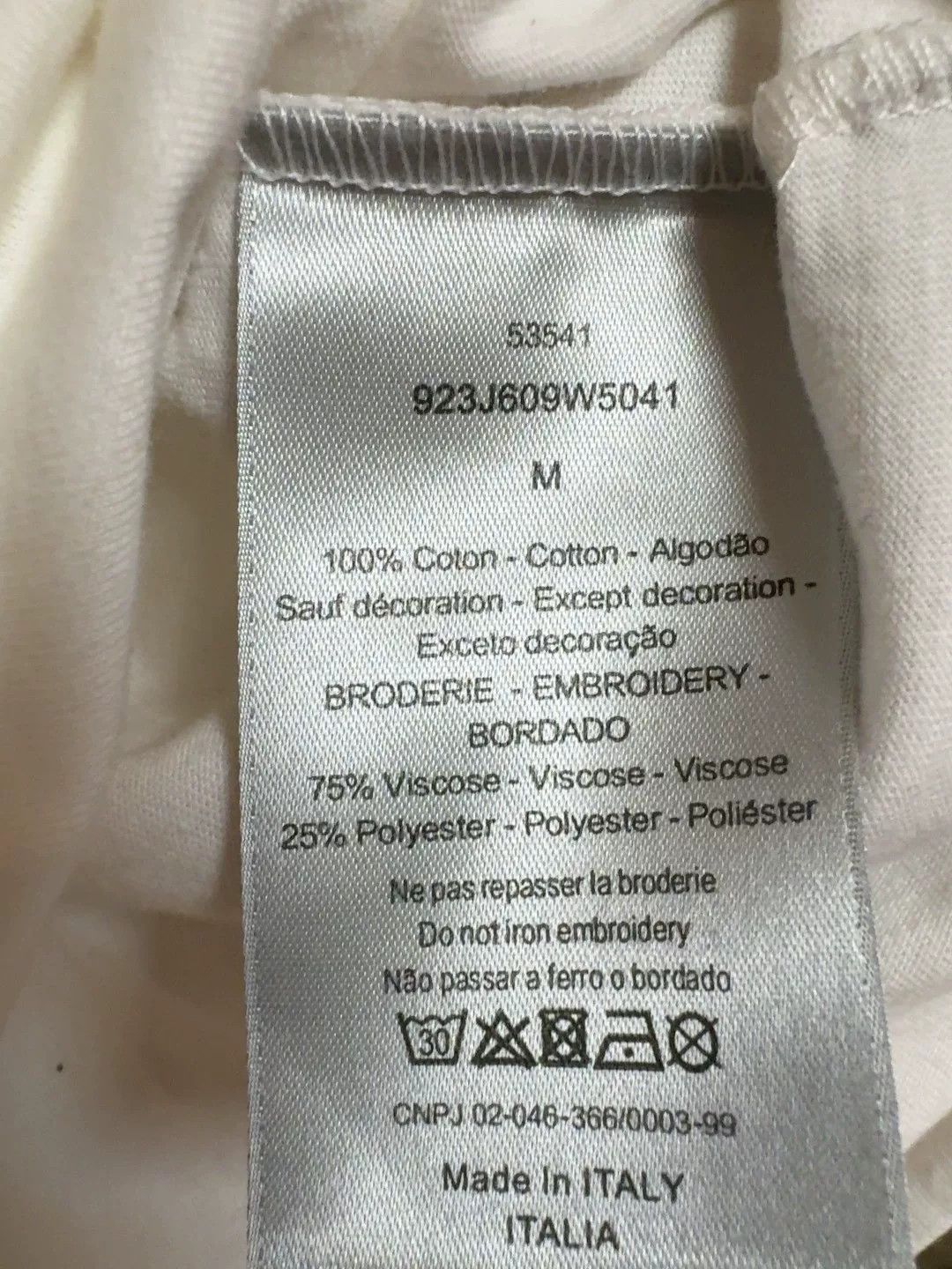 Dior Dior Bee Logo Casual T-Shirt for Unisex Size US L / EU 52-54 / 3 - 3 Thumbnail