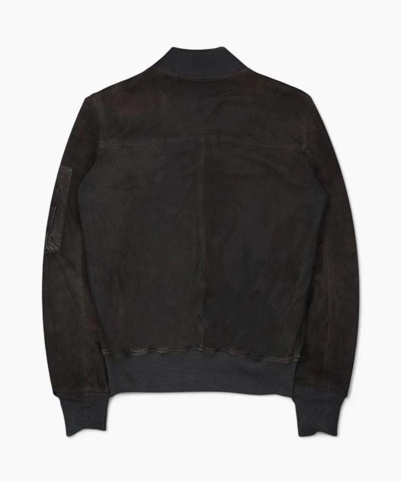 Rick Owens Rick Owens Blistered Leather Bomber Jacket Size US XS / EU 42 / 0 - 2 Thumbnail