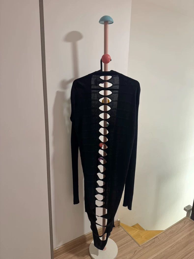 Rick Owens Rick Owens ro Cutout Knit Coat S Size US S / EU 44-46 / 1 - 2 Thumbnail