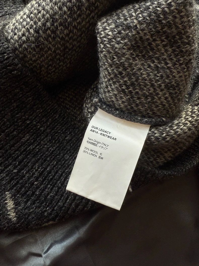 Our Legacy Our Legacy Wool-Linen Cocoon Knit Sweater Size US L / EU 52-54 / 3 - 7 Thumbnail