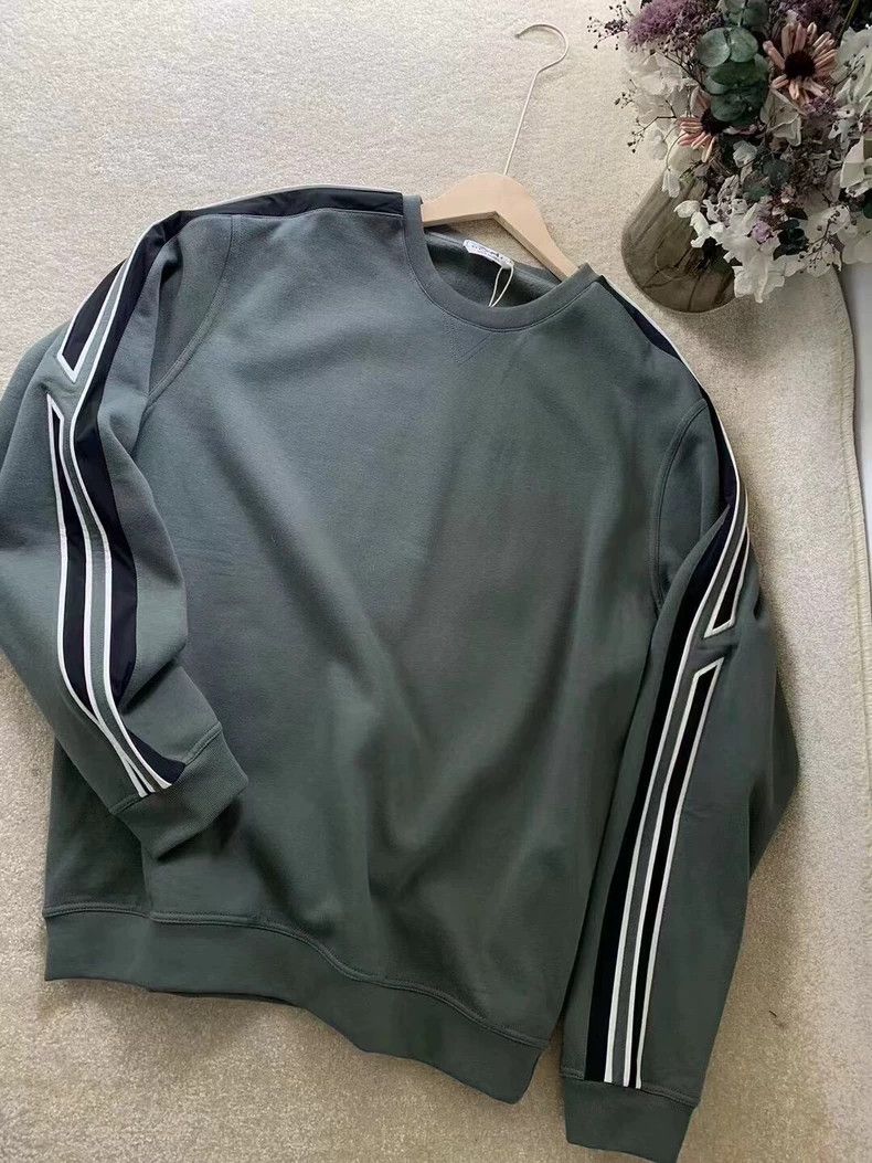 Hermes HERMES Colorblock Stripe Light Fleece Sweatshirt Size US XXL / EU 58 / 5 - 3 Thumbnail