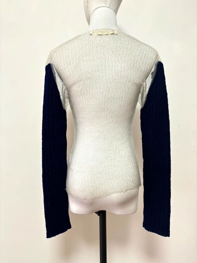 Comme des Garcons COMME des GARÇONS 1997 Sheer Sweater Size US XS / EU 42 / 0 - 3 Thumbnail